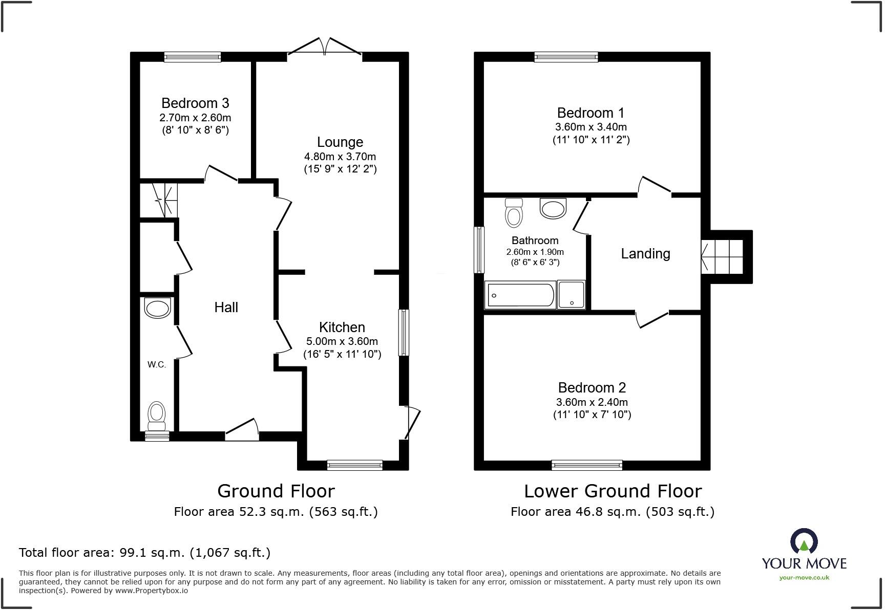 Benenden Rise, Hastings, East Sussex, TN34 floorplan