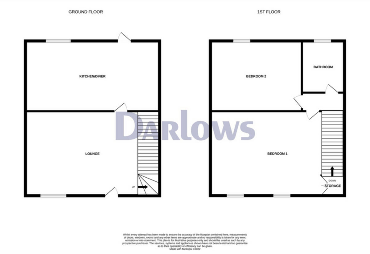 Bailey Street, Brynmawr floorplan