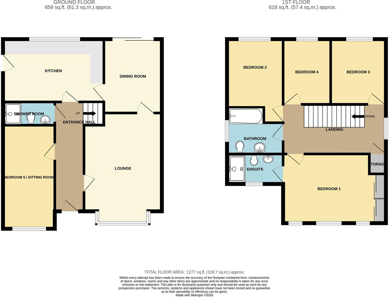 Iona Way, Wickford, SS12 floorplan