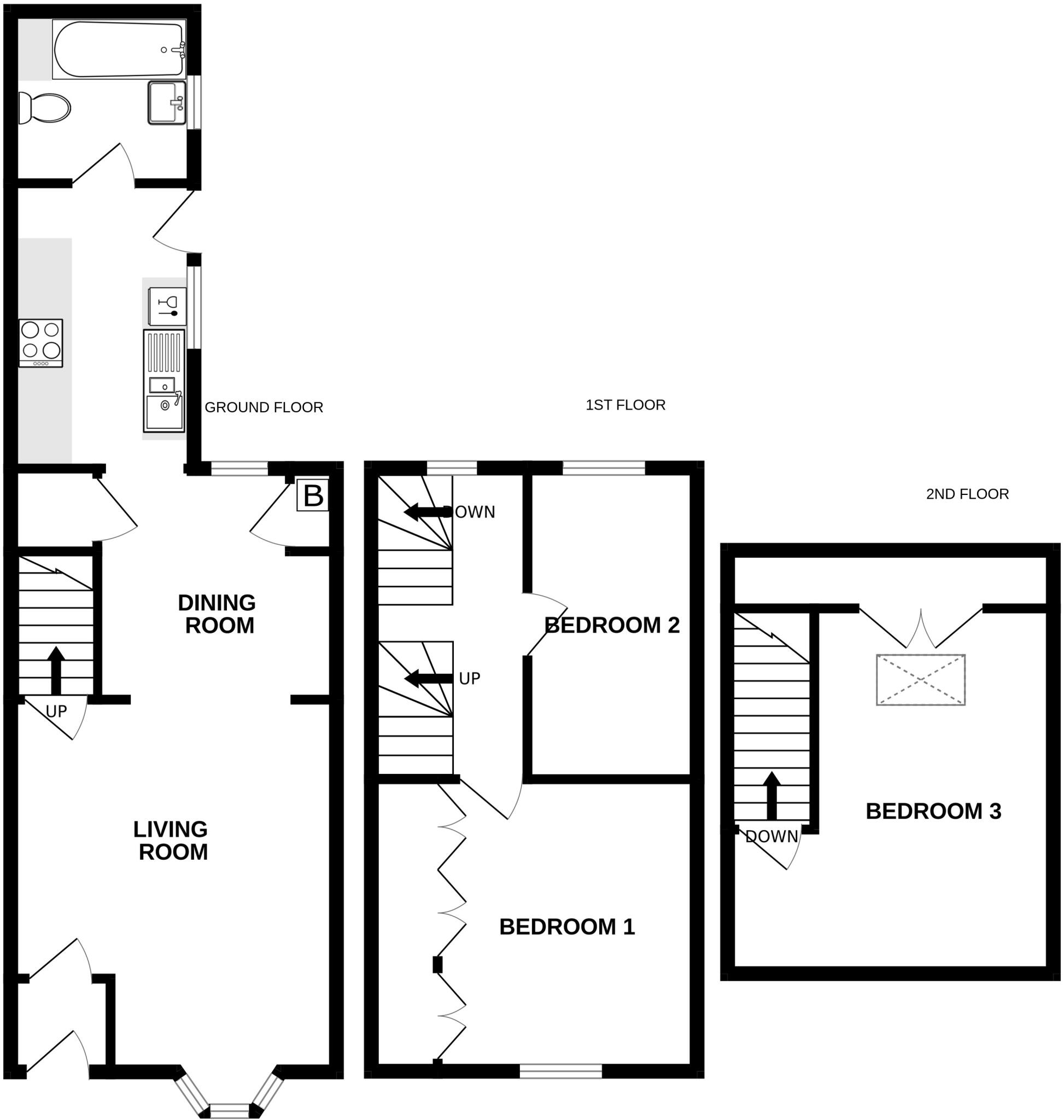 19 York Street, Penrith, Cumbria floorplan