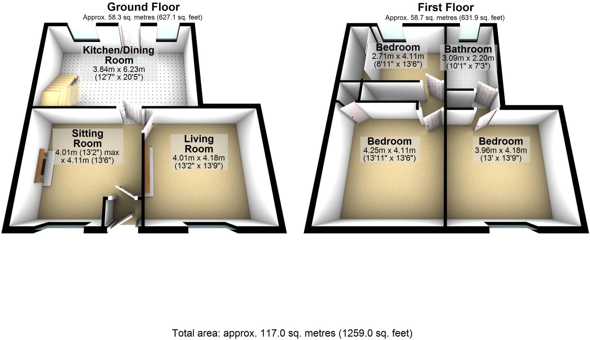 Edenfield Road, Norden, Rochdale, OL11 floorplan