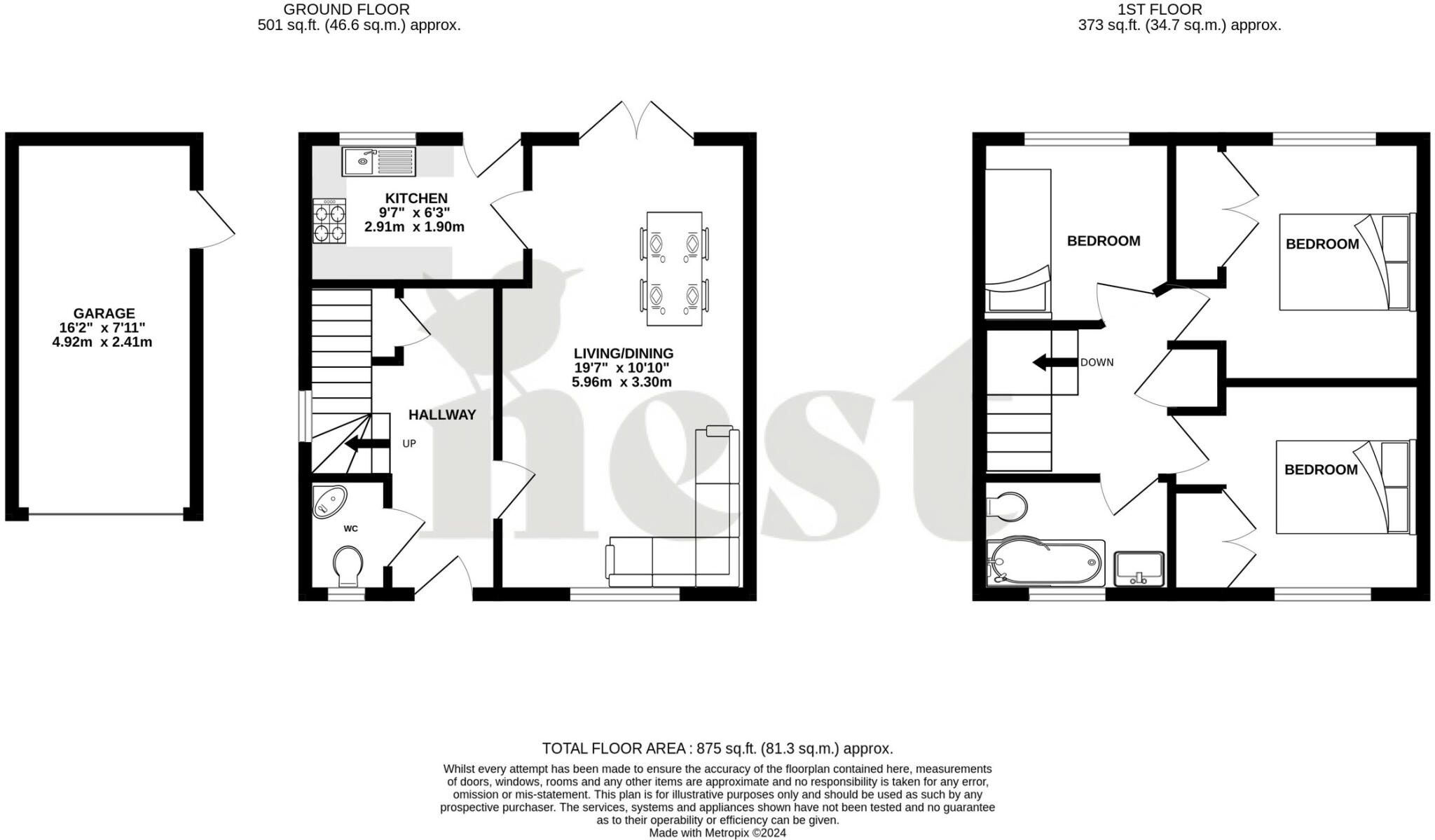 Vincent Way, Martock, Somerset floorplan