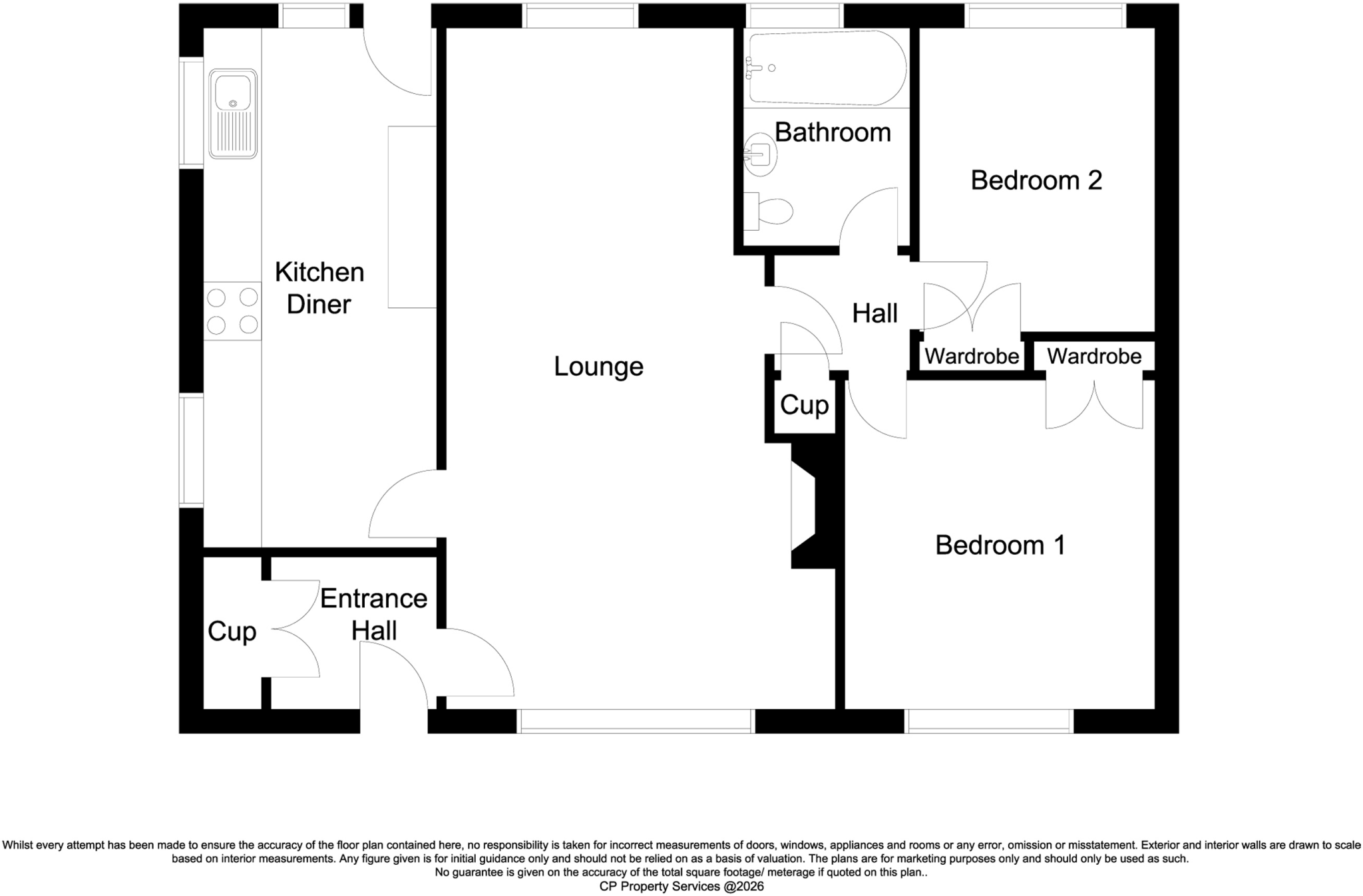 High Street, Everton floorplan