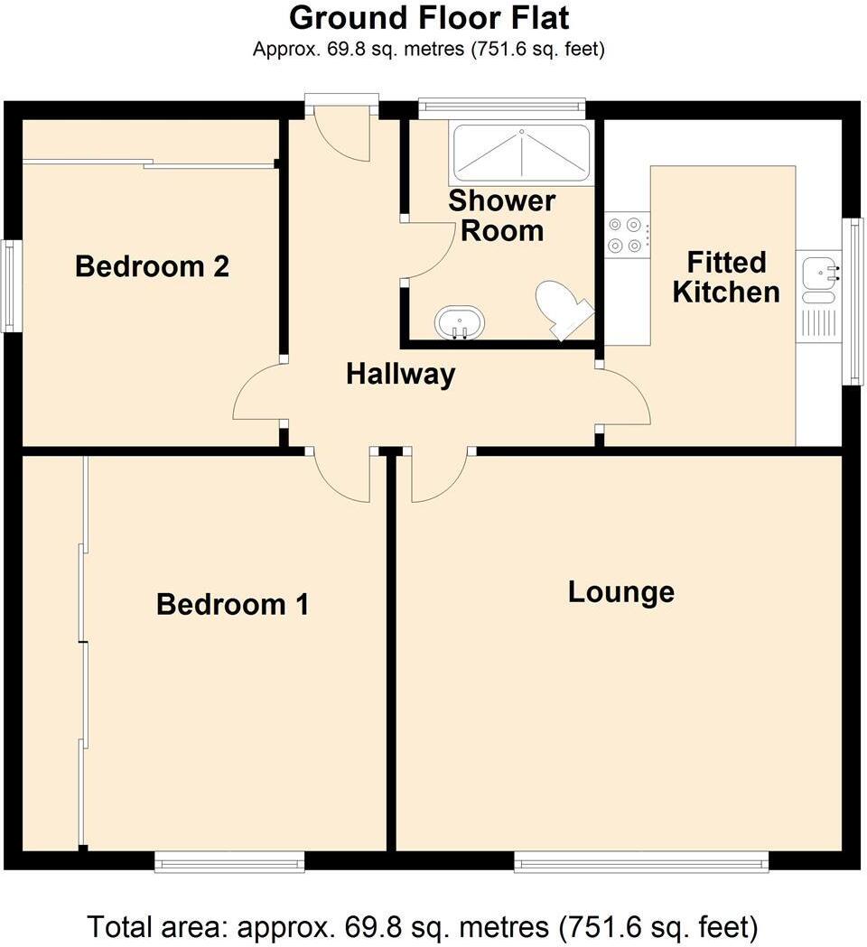 Bosworth Court, Sheldon, Birmingham floorplan