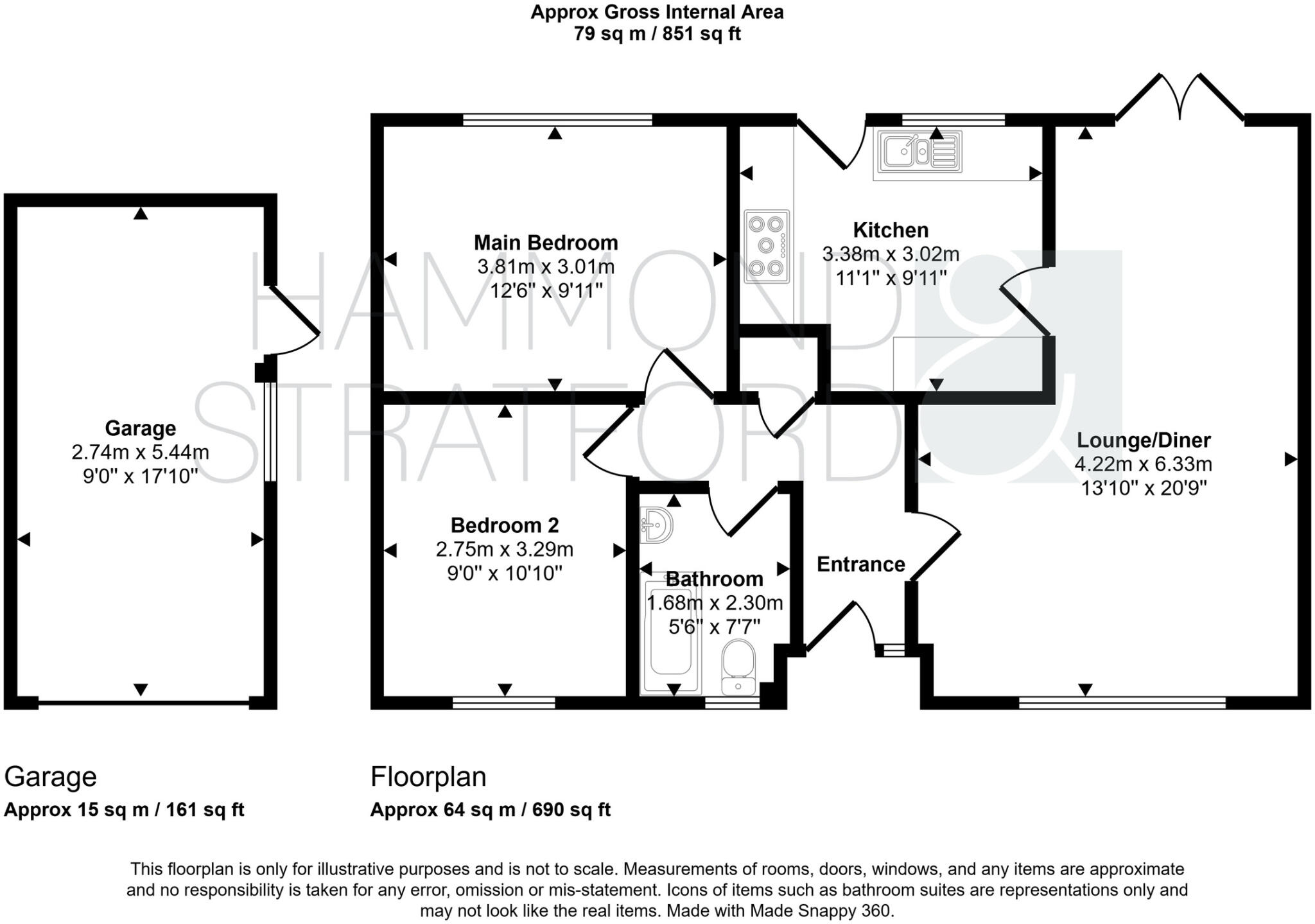 Primrose Close, Attleborough floorplan