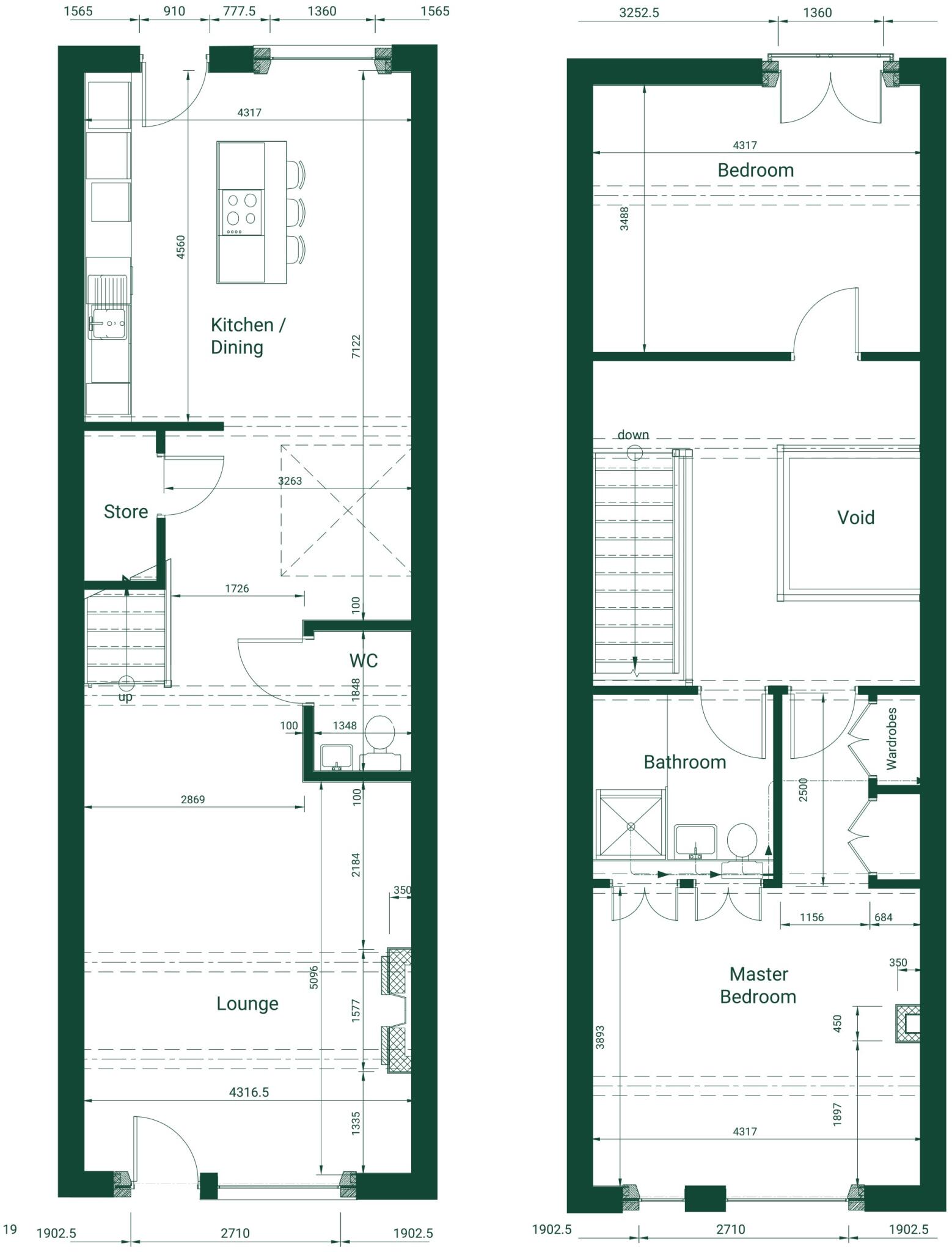17 Kingfisher Cottage, Birtle Brook Village, Bury, BL9 floorplan