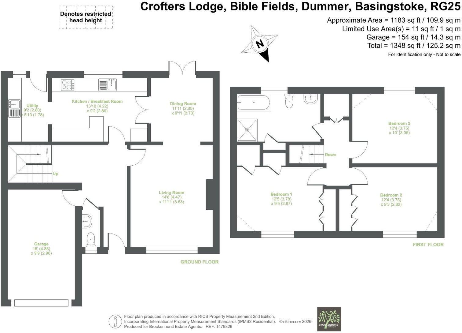 Bible Fields, Dummer RG25 2AN floorplan