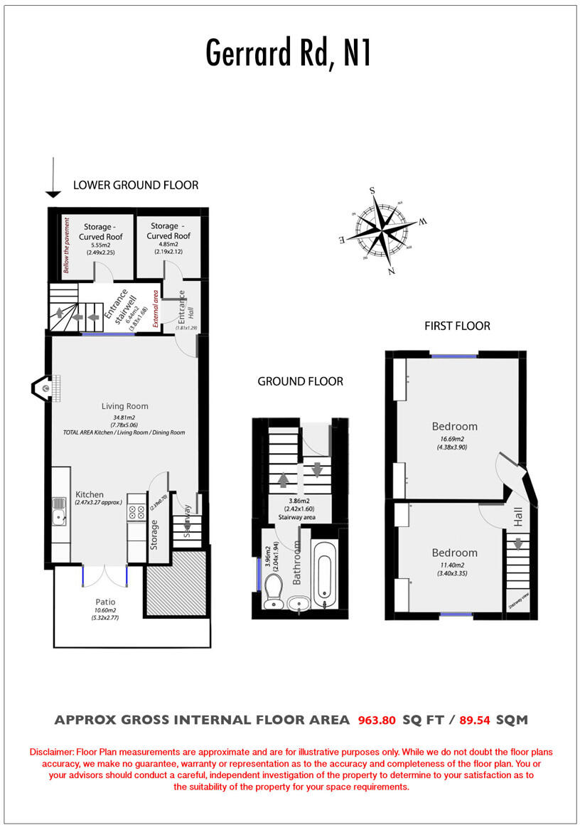 Gerrard Road, London, N1 floorplan