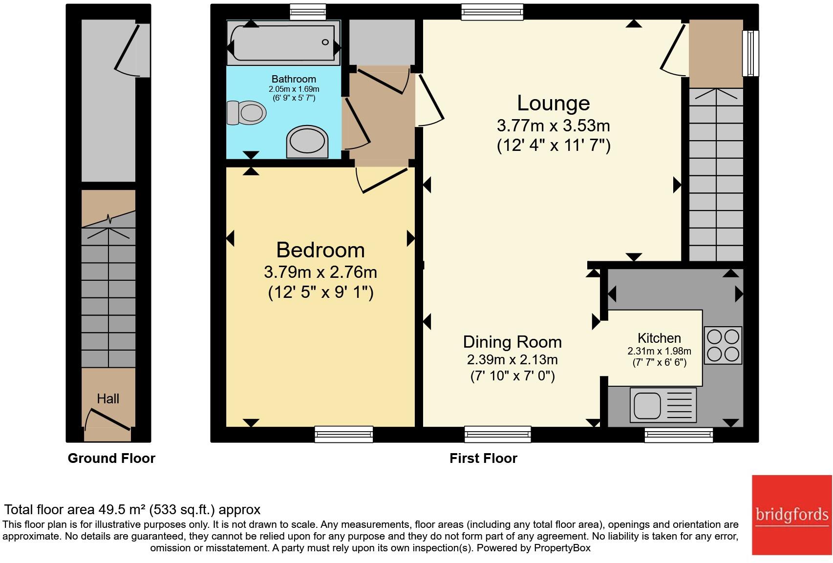 Chidswell Lane, Dewsbury, West Yorkshire, WF12 floorplan
