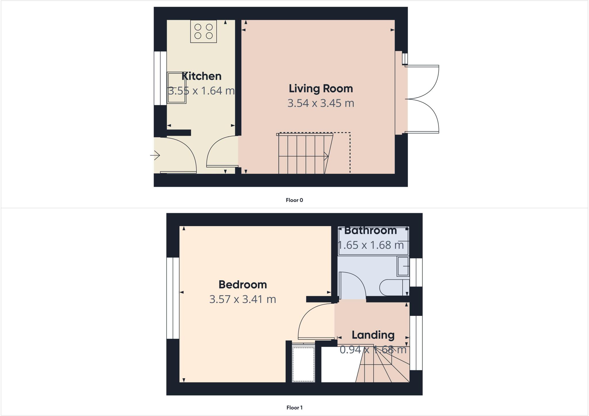Ravenwood, Chadderton, Oldham, Greater Manchester, OL9 floorplan