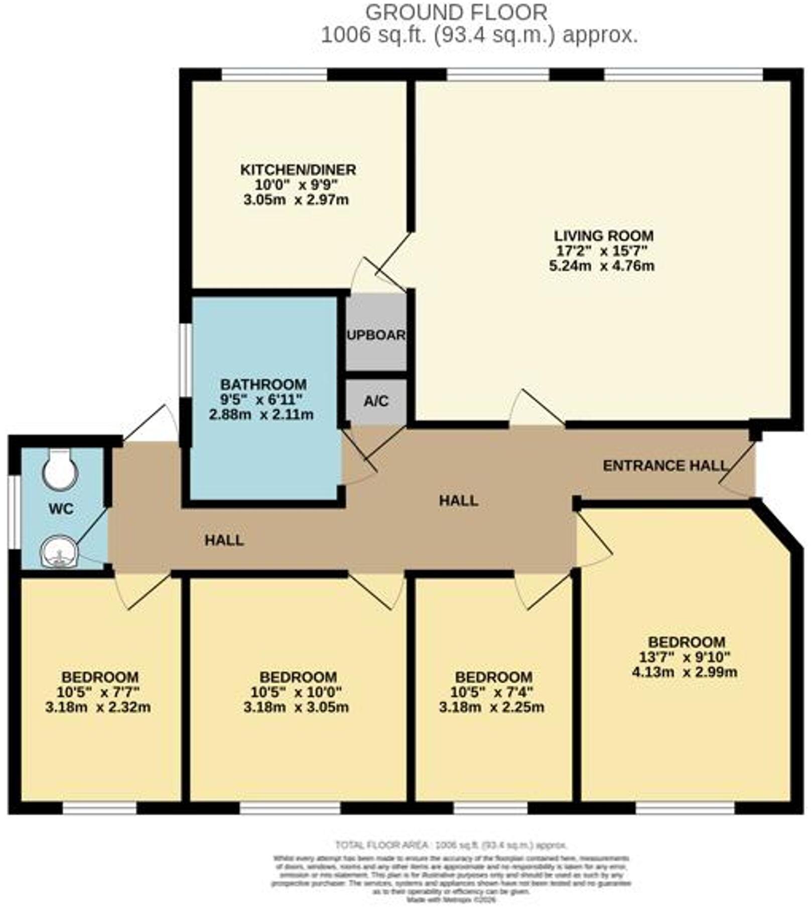Park Lane, Madeley, TF7 floorplan