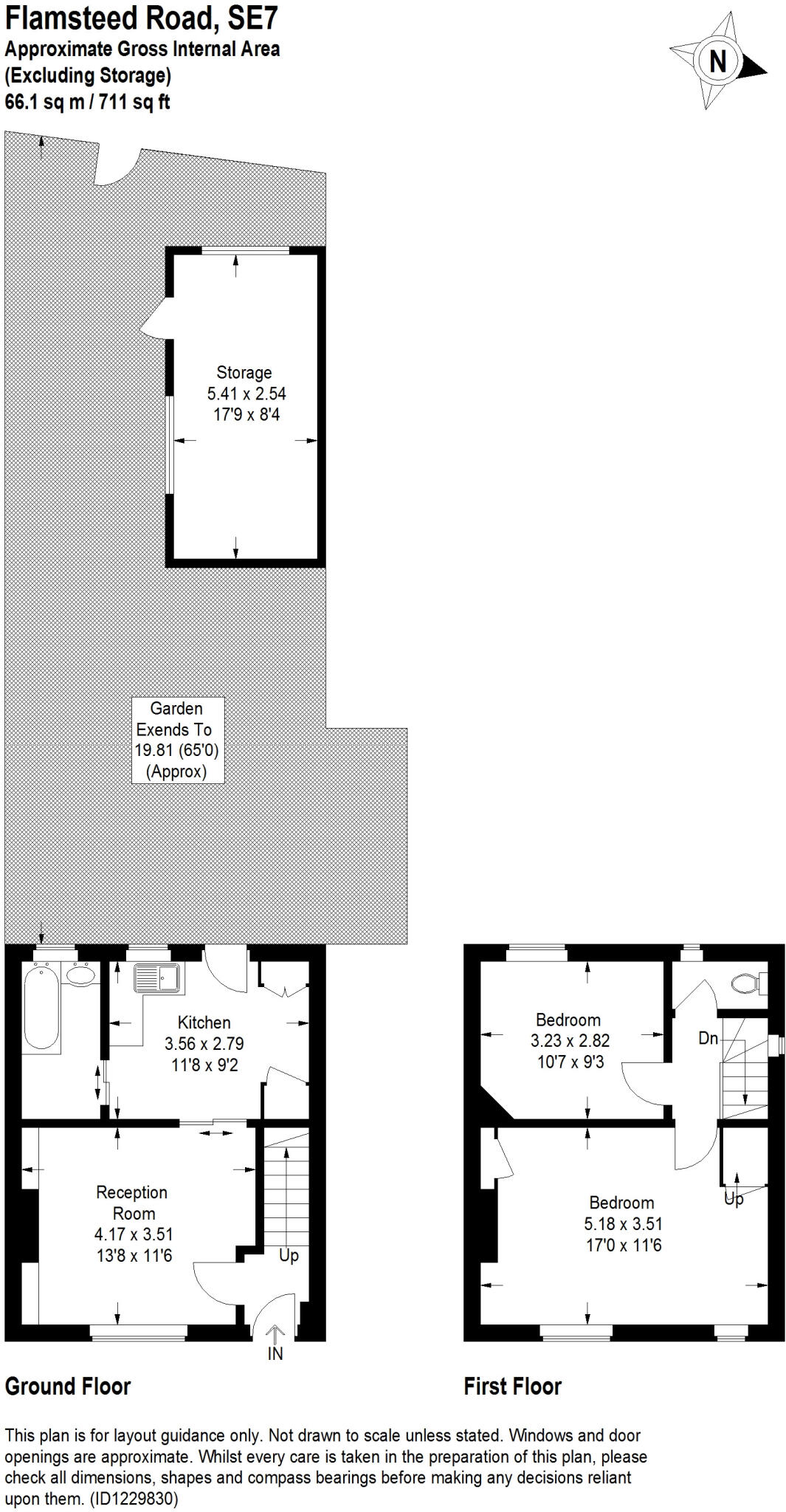 Flamsteed Road, Charlton, SE7 floorplan