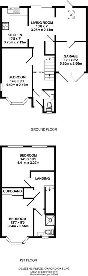 Demesne Furze, Headington floorplan