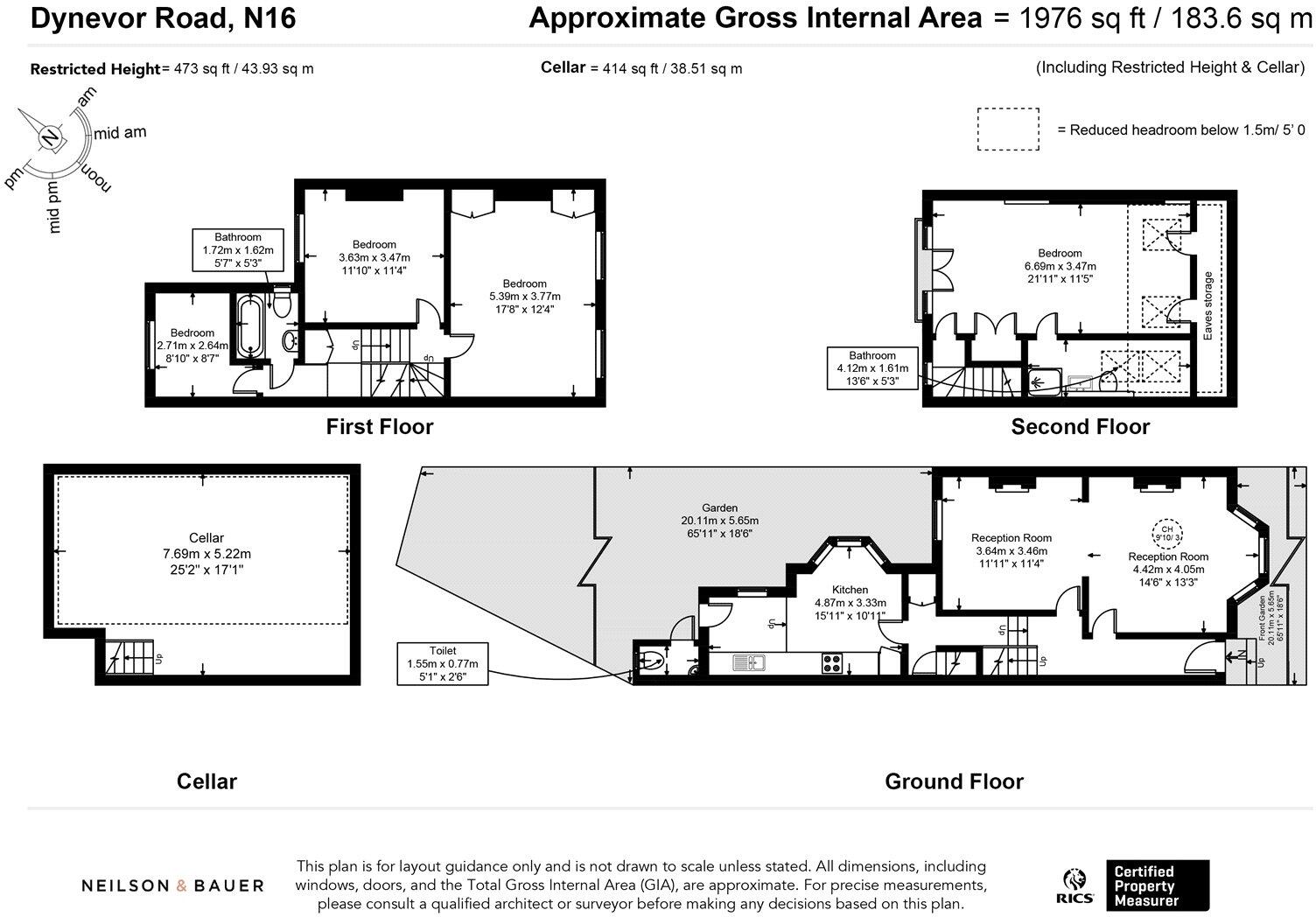 Dynevor Road, Stoke Newington, London, N16 floorplan
