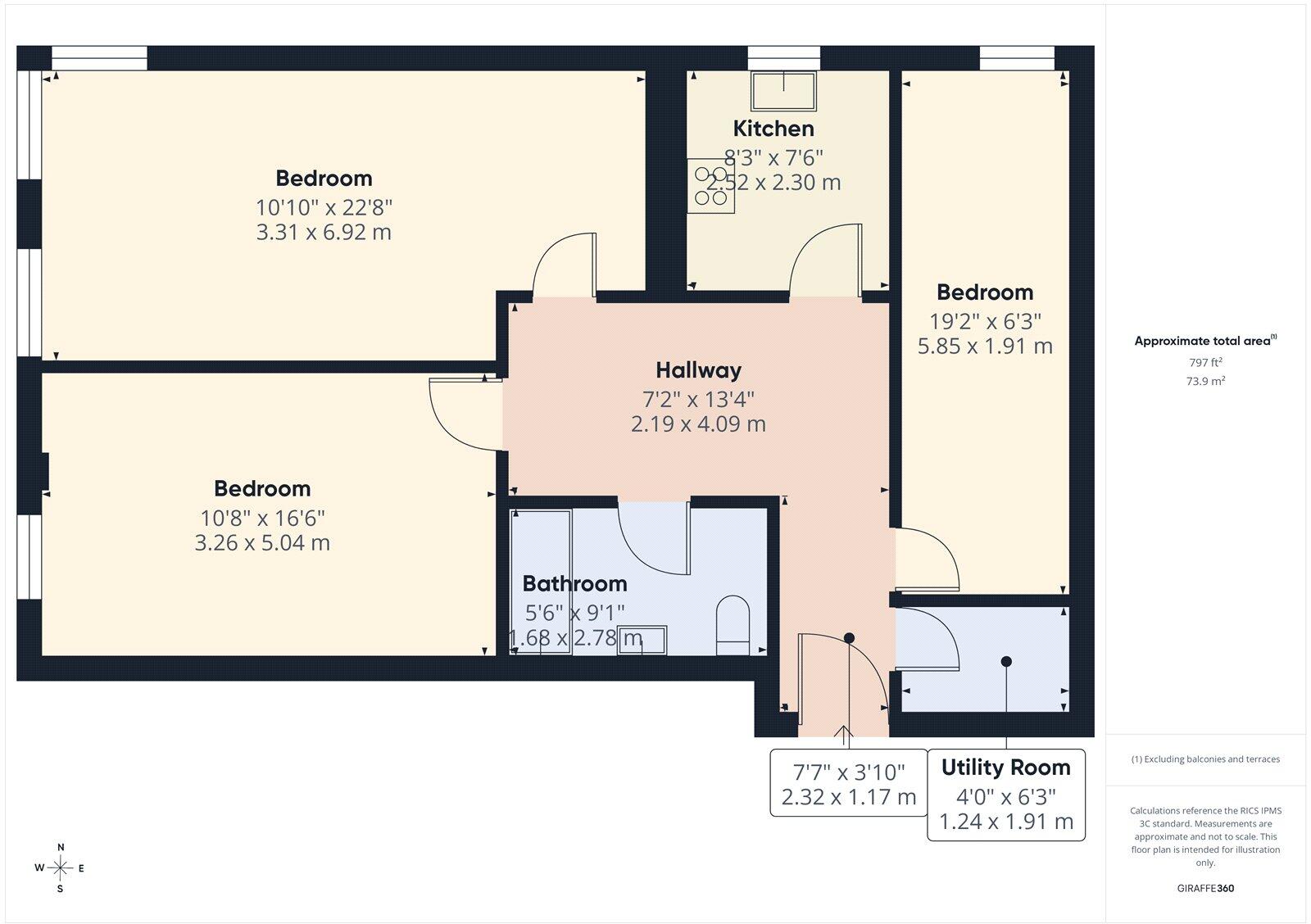 High Street, Middlesex floorplan