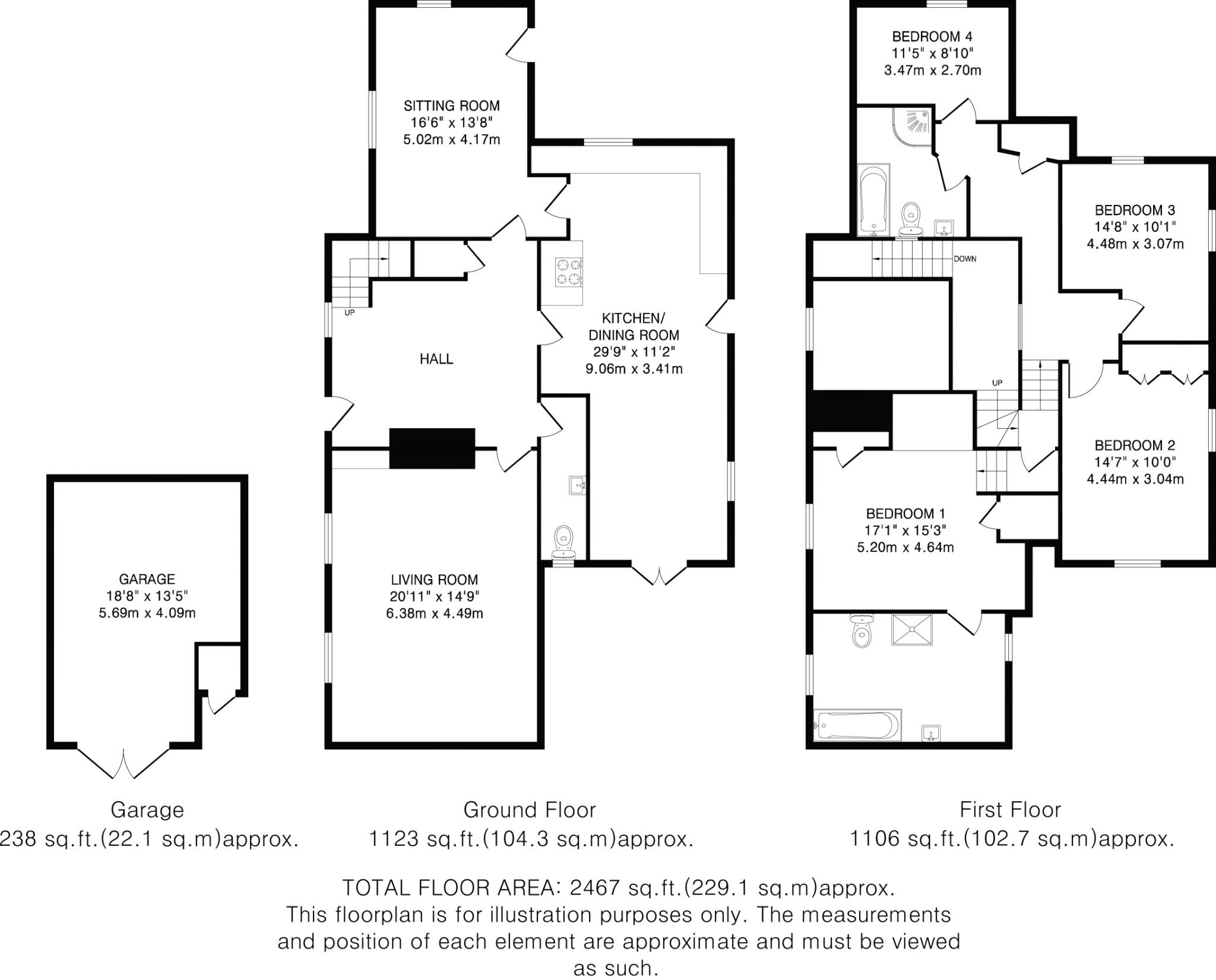 Datchworth Green, Datchworth, Knebworth, SG3 floorplan