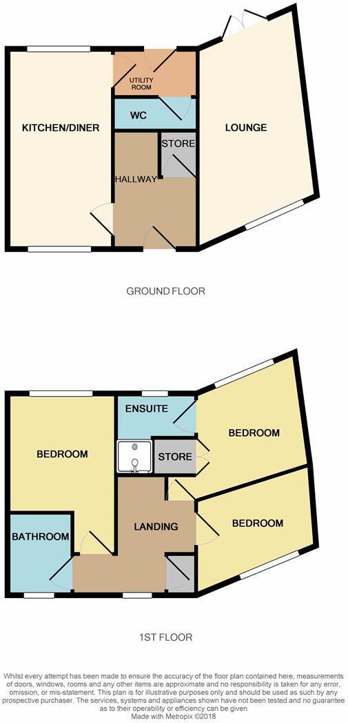 Pritchard Drive, Kegworth floorplan