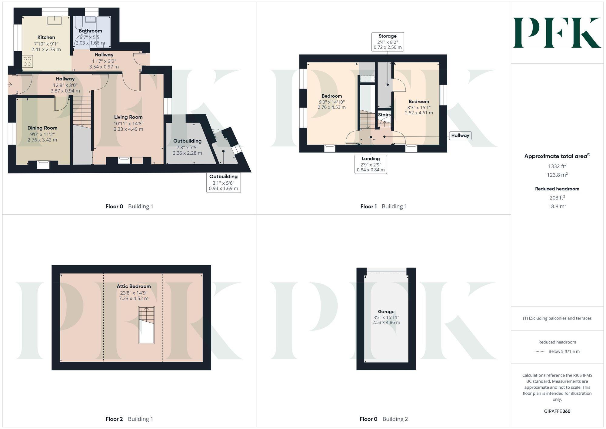 Top House, Cross Gates, Lamplugh CA14 floorplan