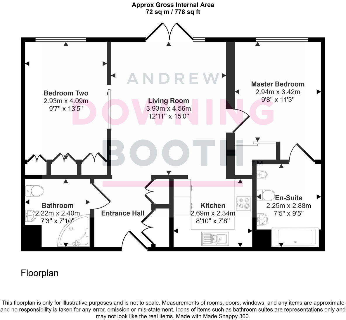 Chapter House, Monks Close, Lichfield - No Upward Chain & City Centre floorplan
