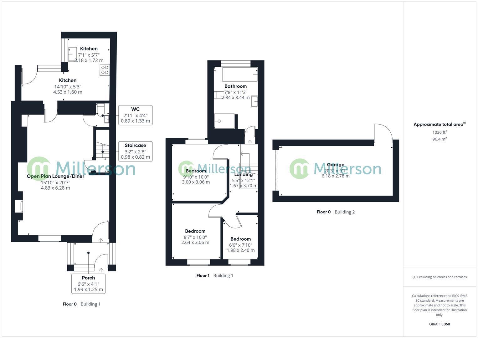 Lethlean Towans, Phillack, Hayle floorplan