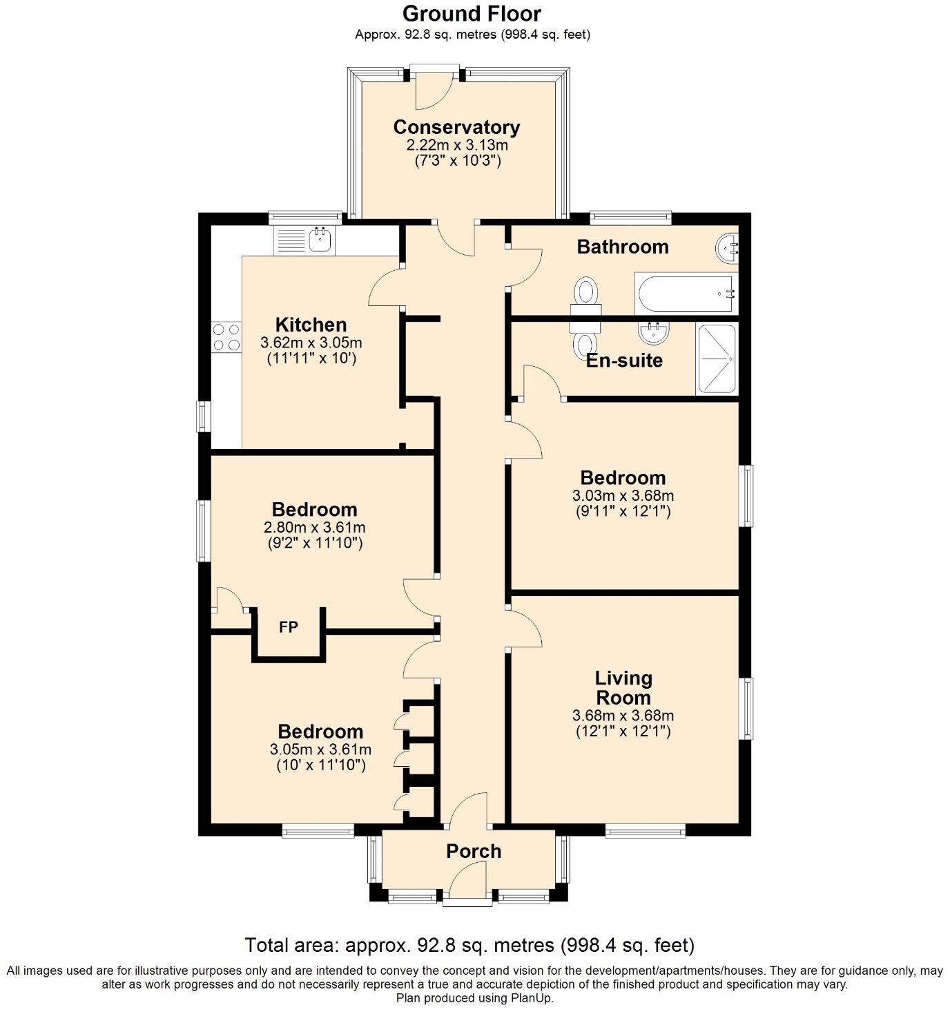 Wrekin Drive, Donnington, Telford, Shropshire, TF2 8DP floorplan