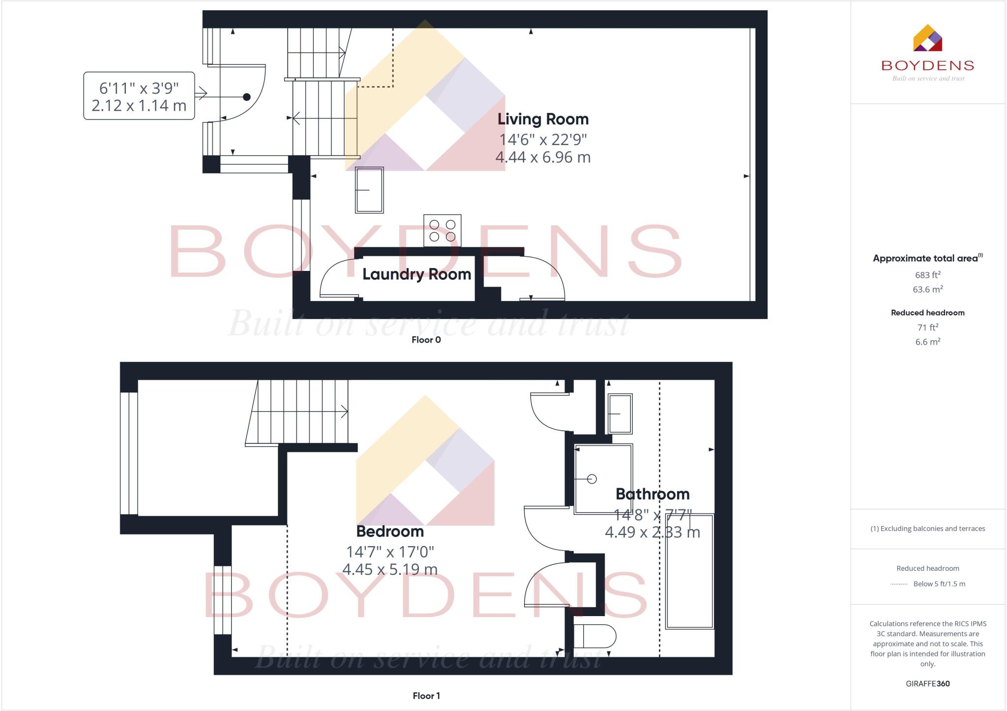 5, Friars Lane floorplan