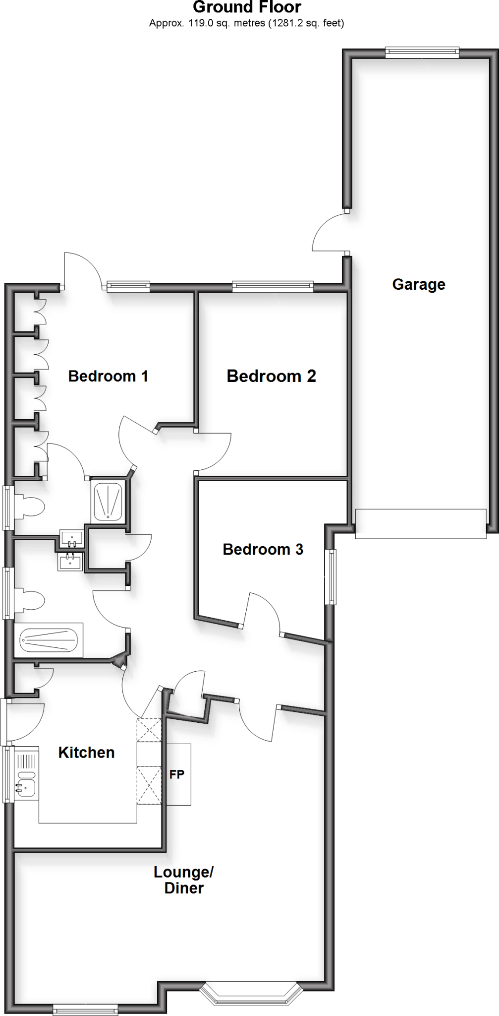 Victoria Avenue, Peacehaven, East Sussex floorplan