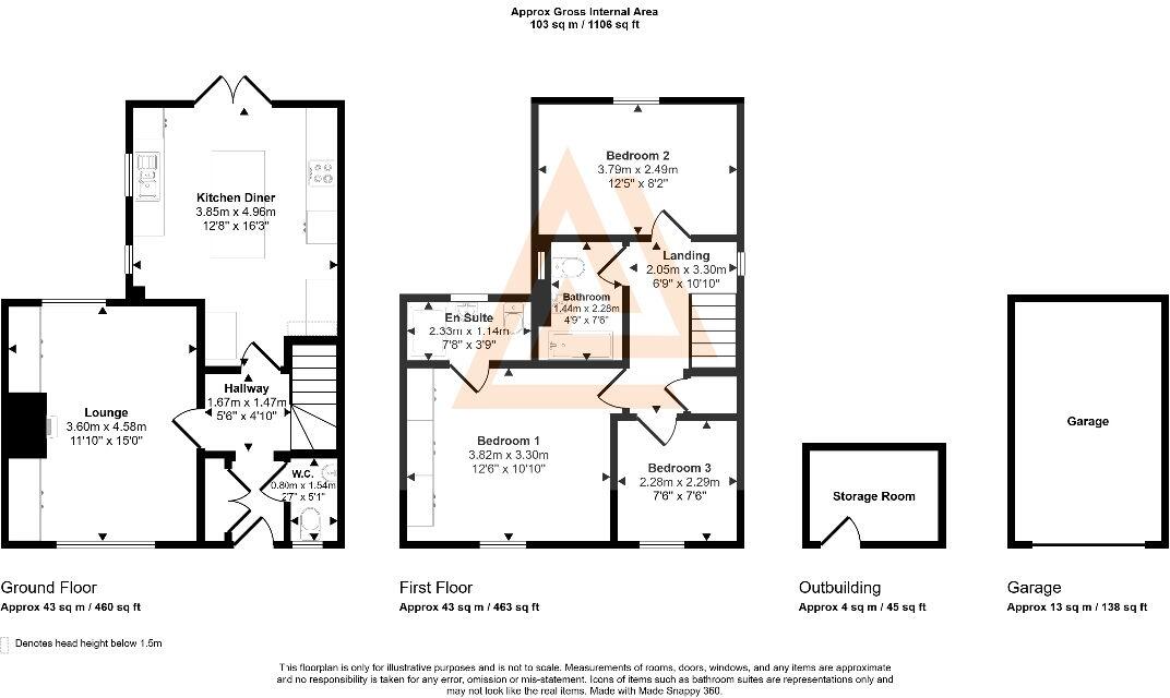Tilery Wood, Wynyard, Billingham floorplan
