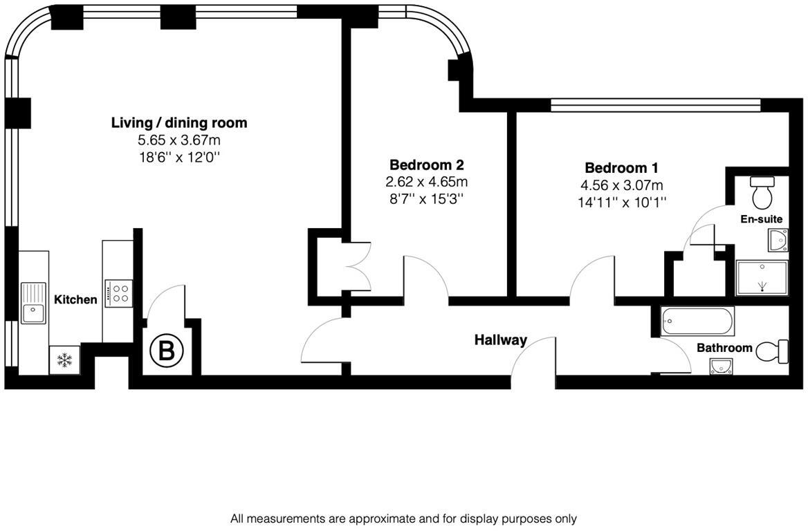 57 Priestgate, Peterborough floorplan