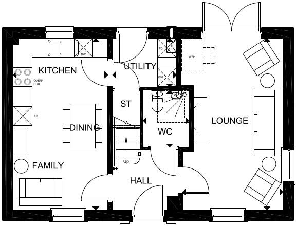 Great Horwood Road,
Winslow,
Buckinghamshire,
MK18 3LY floorplan