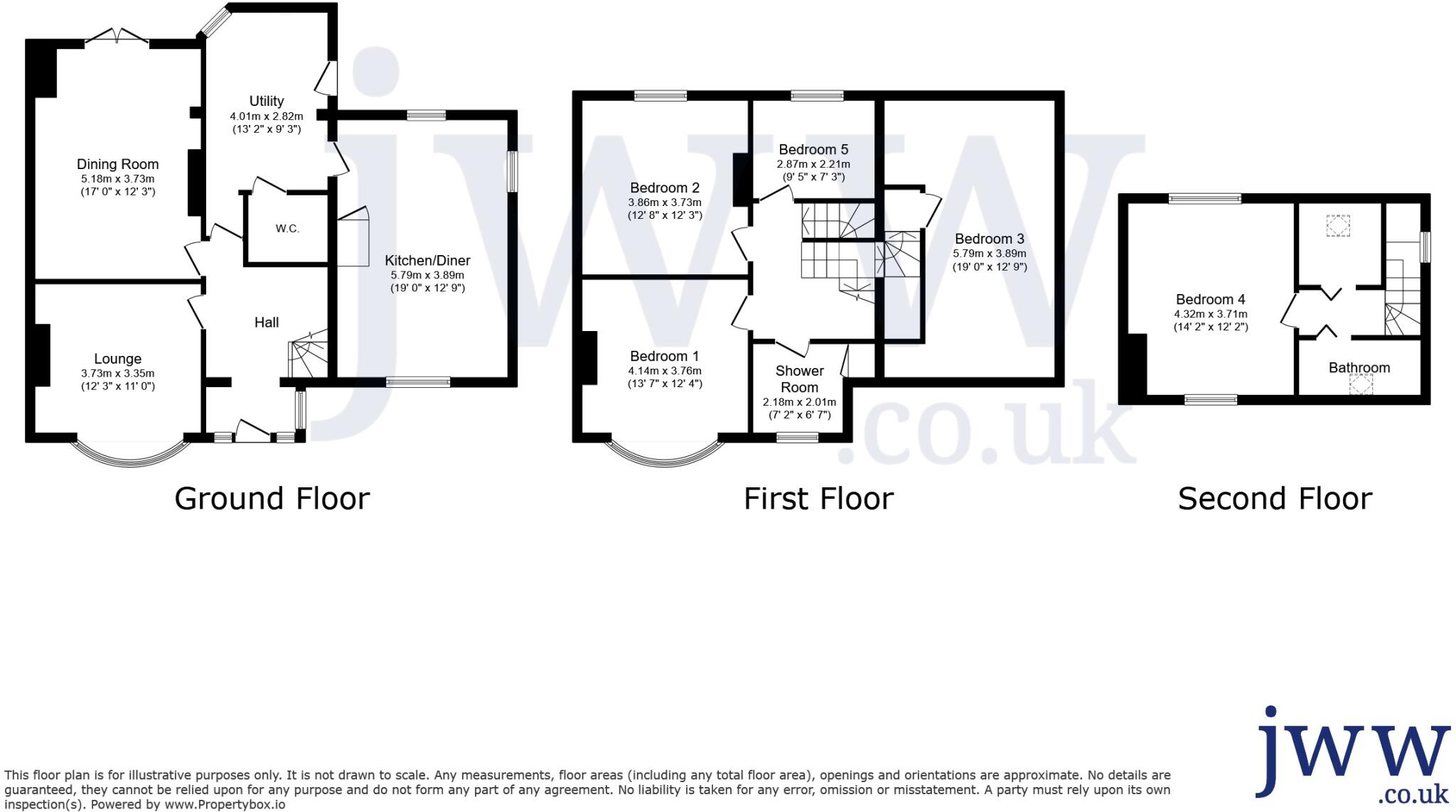 St Nicholas Drive, Whitesmocks, Durham, DH1 floorplan