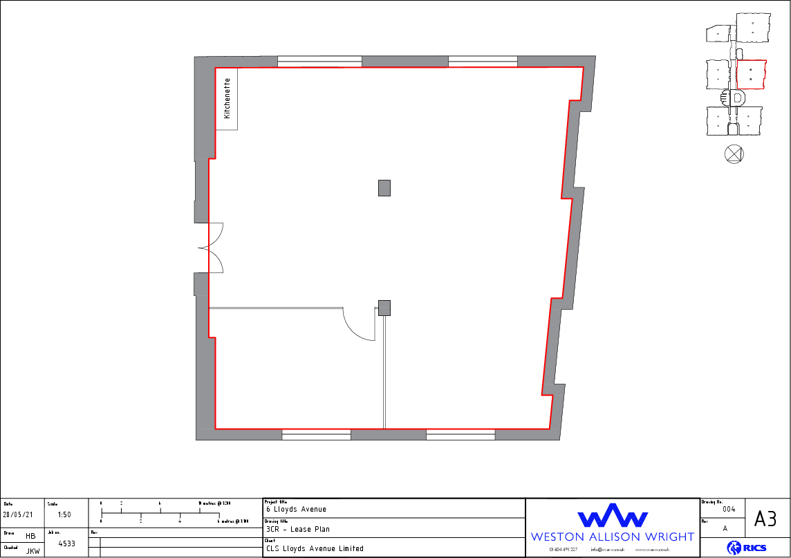 6 Lloyds Avenue 3CR Lease Plan