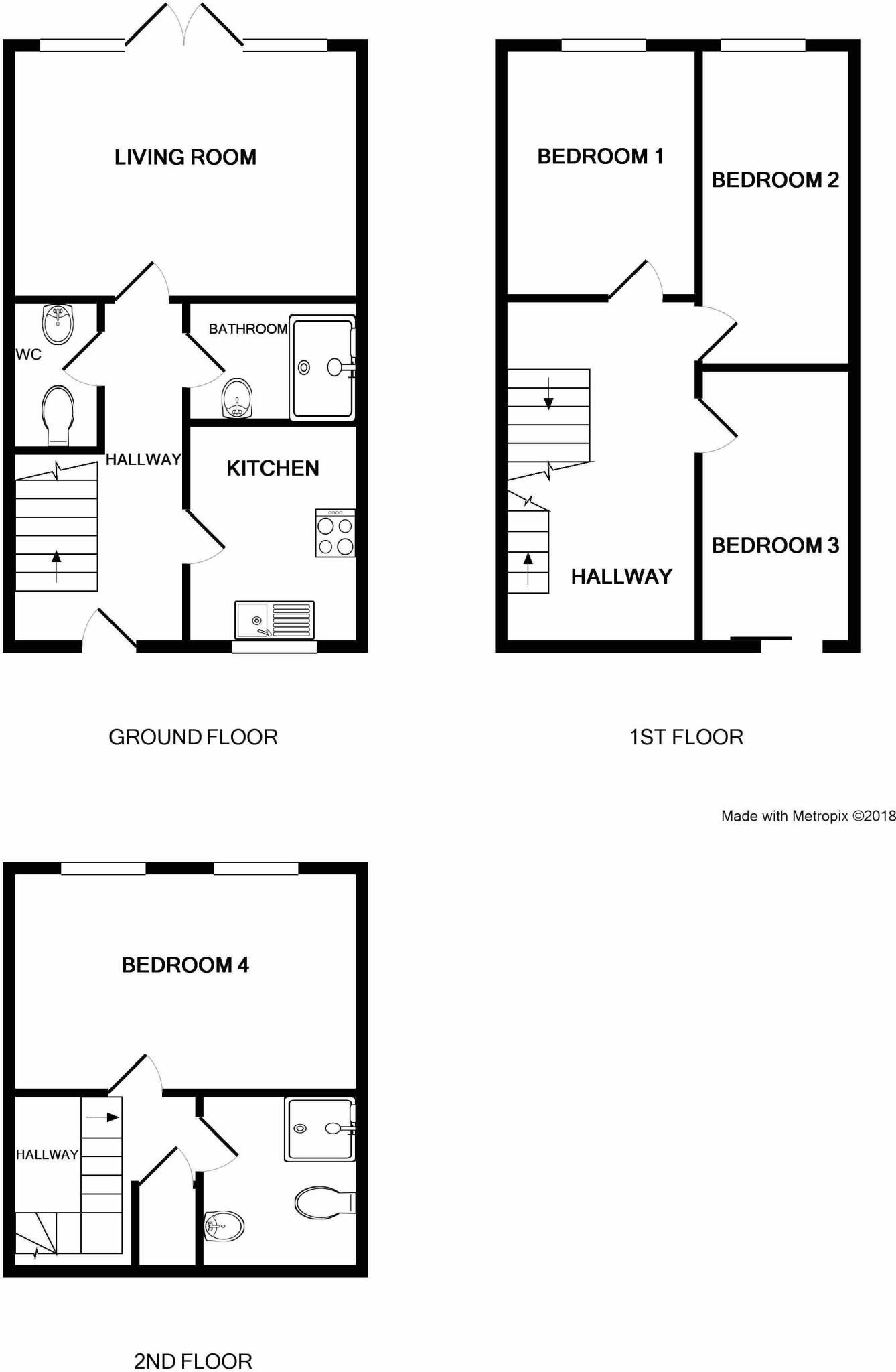 Casson Drive - Stoke Park floorplan