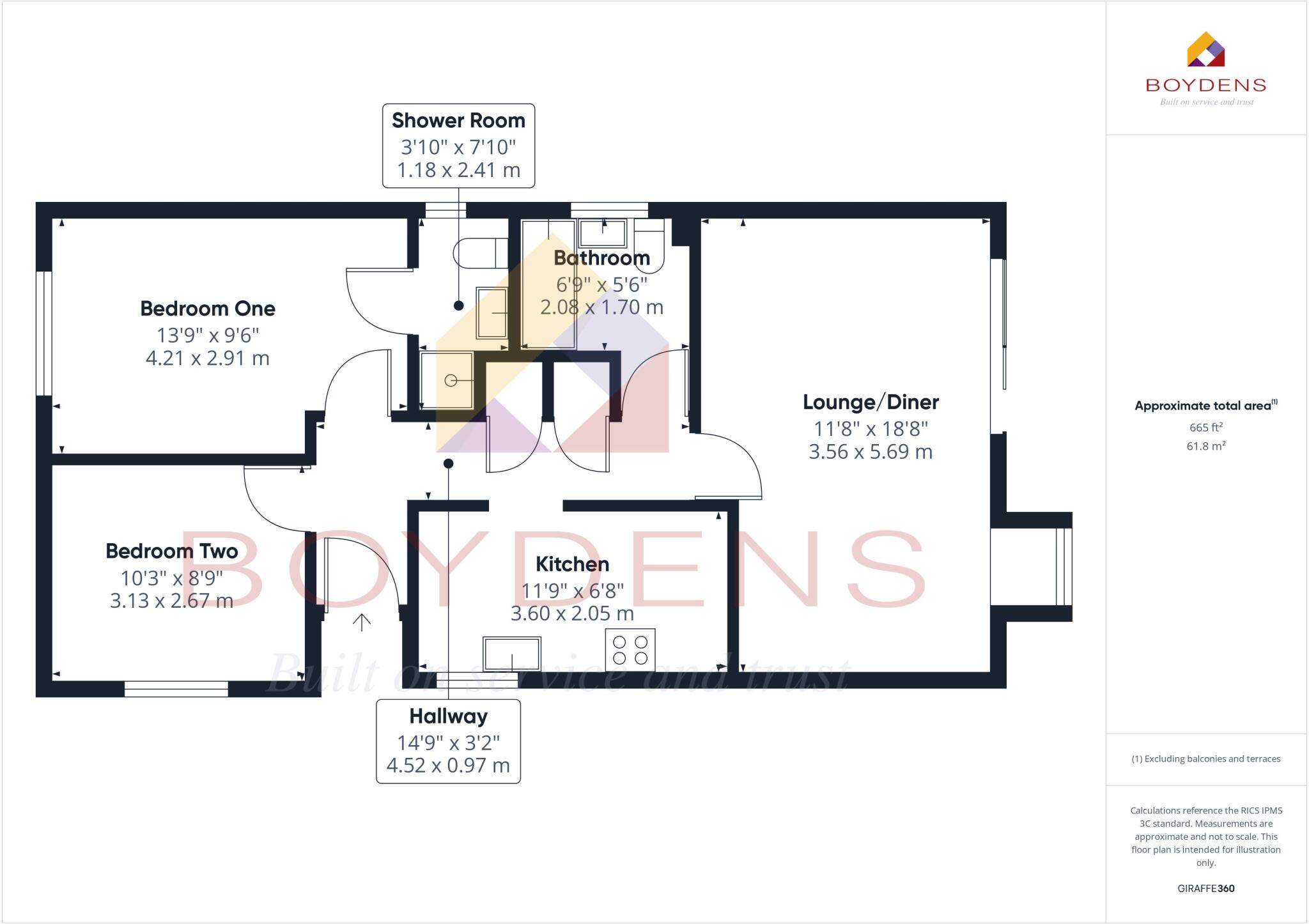 Louise Close, Walton on the Naze floorplan