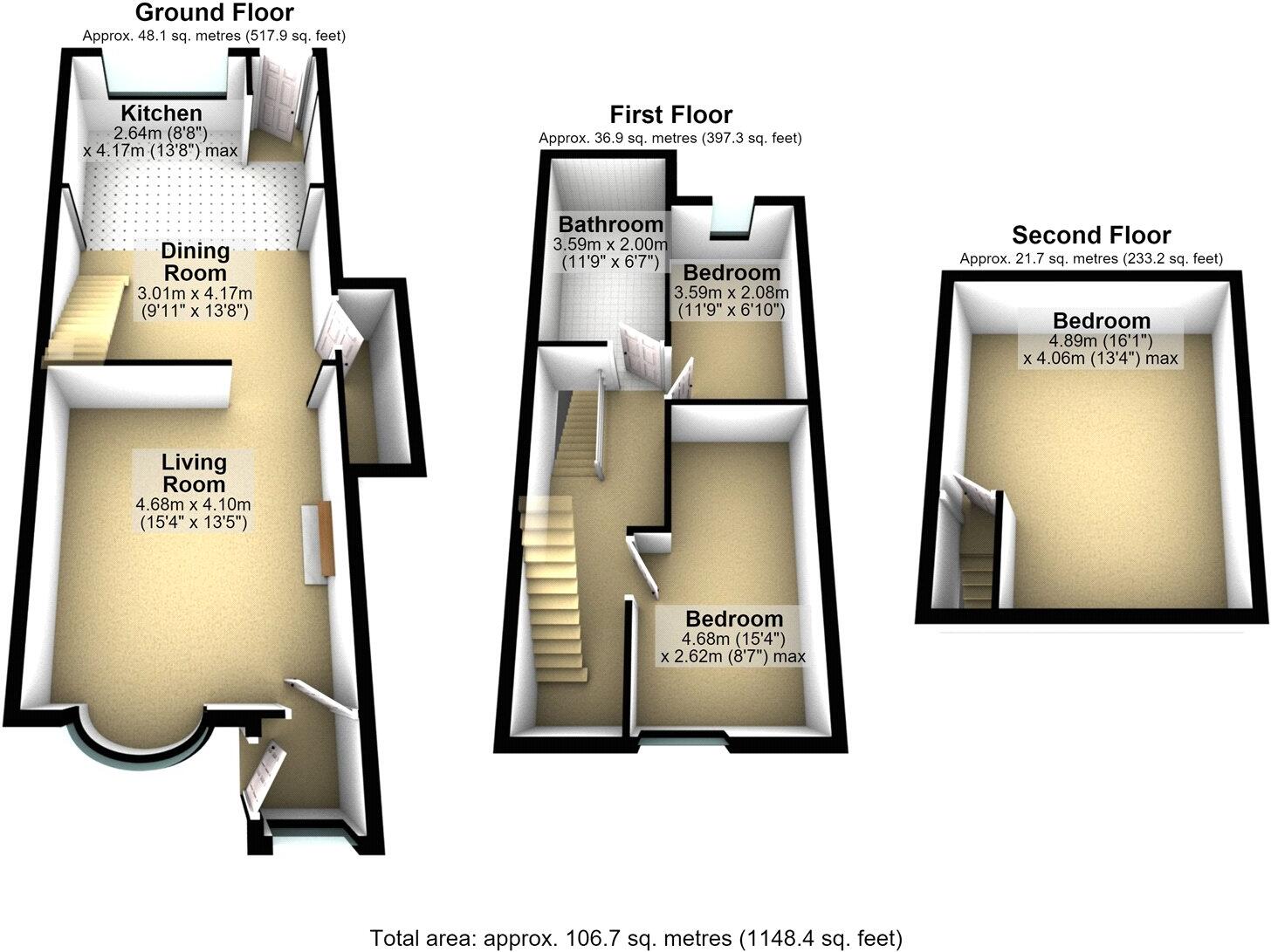 Mill Lane, Royton, Oldham, Greater Manchester, OL2 floorplan