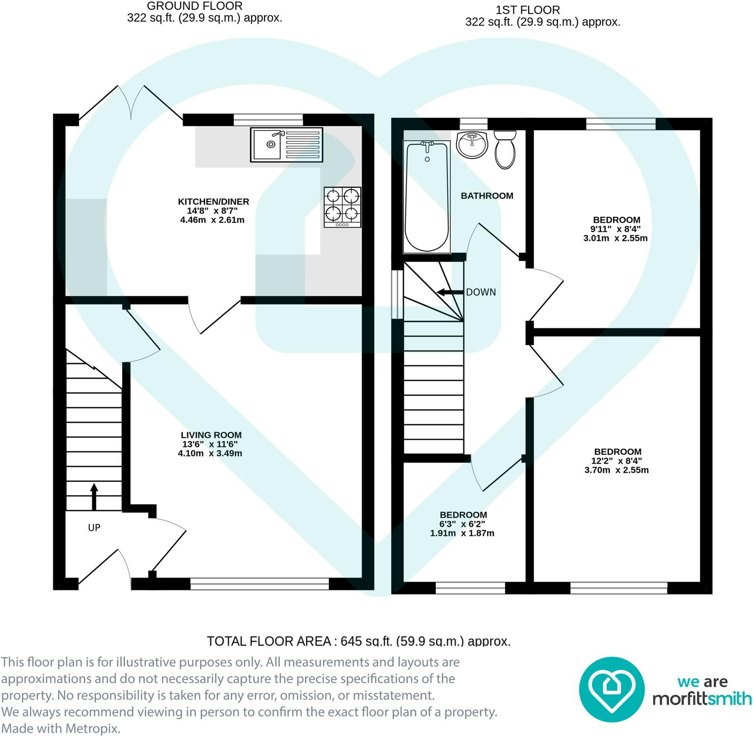 Falstaff Road, Sheffield, S5 8DF floorplan