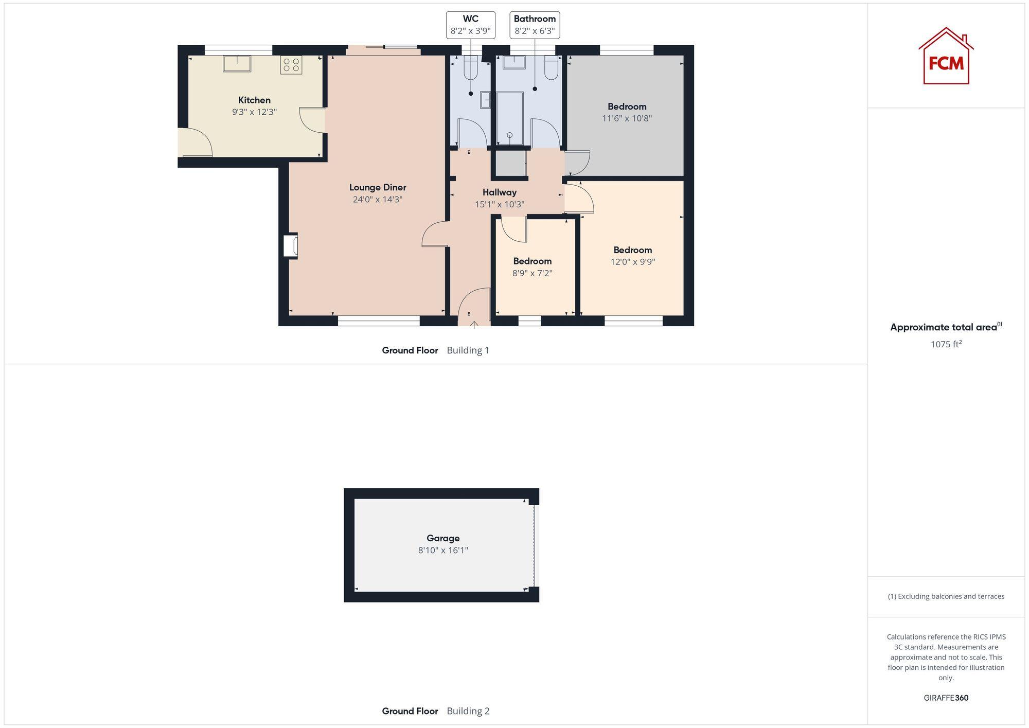Beck Rise, Beckermet, CA21 floorplan