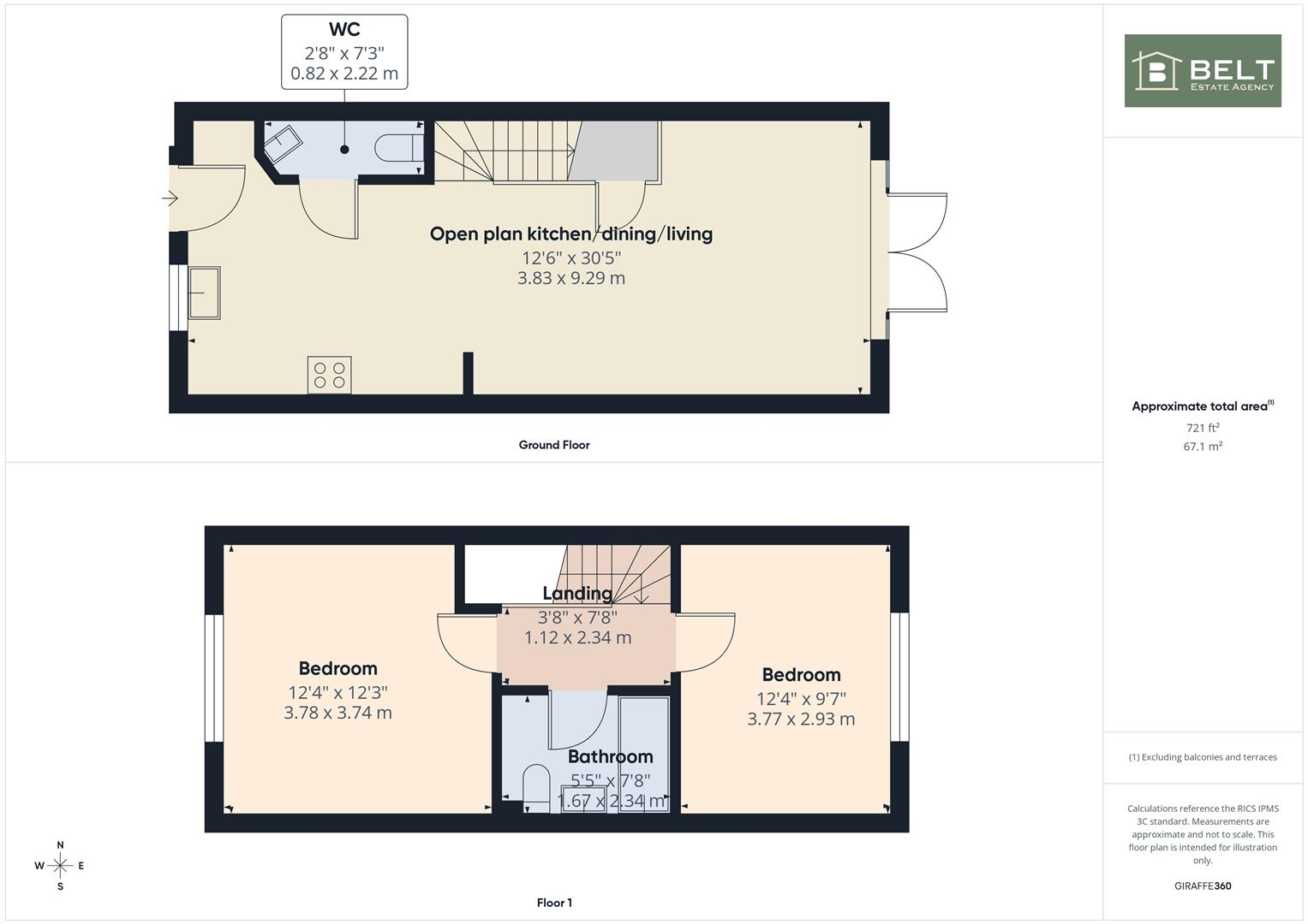 Olivers Lane, Bridlington floorplan
