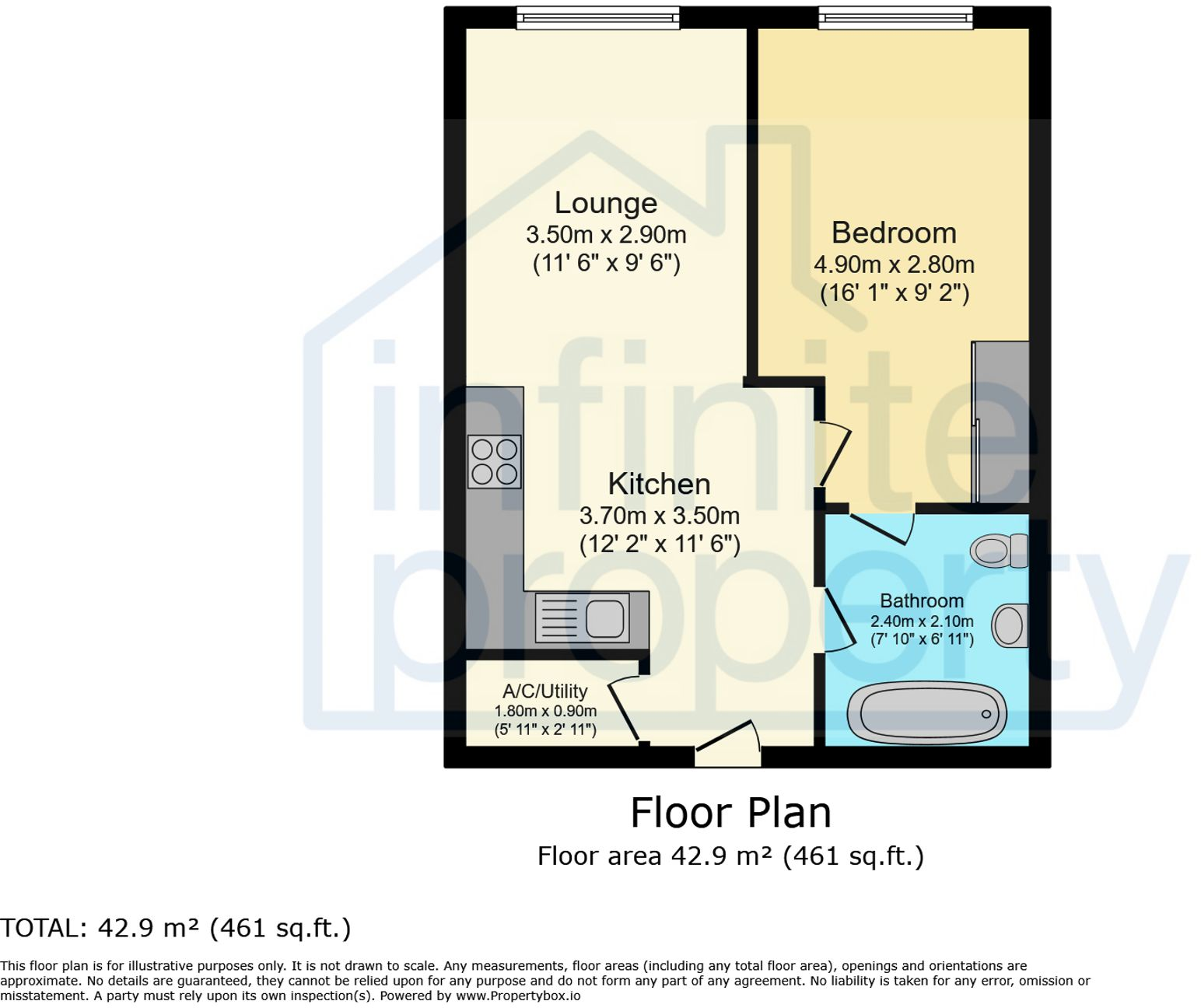 David Lewis Street, The Prestige, L1 floorplan