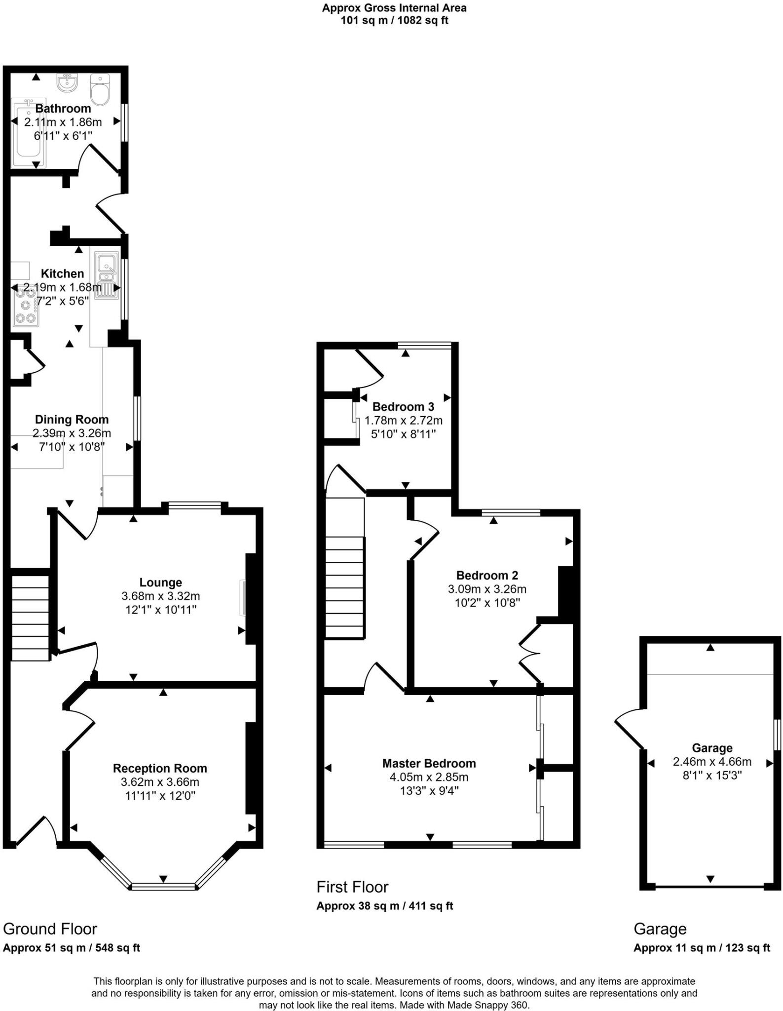 Vernon Street, Bridgend, CF31 floorplan