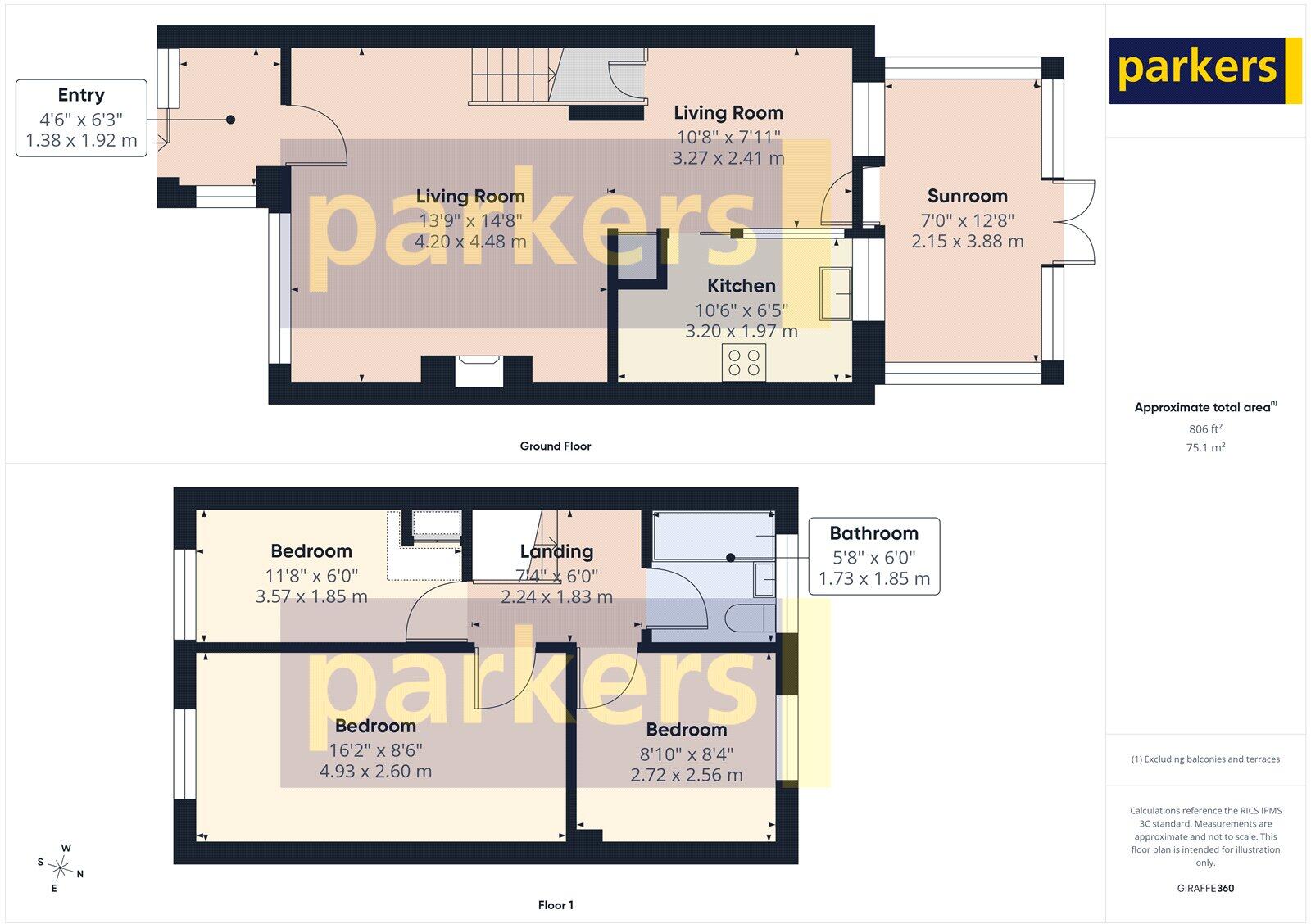 Trelleck Road, Reading, Berkshire, RG1 floorplan