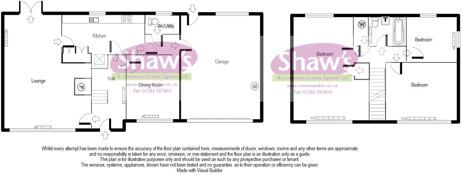 Overton Road, Biddulph, Staffordshire floorplan