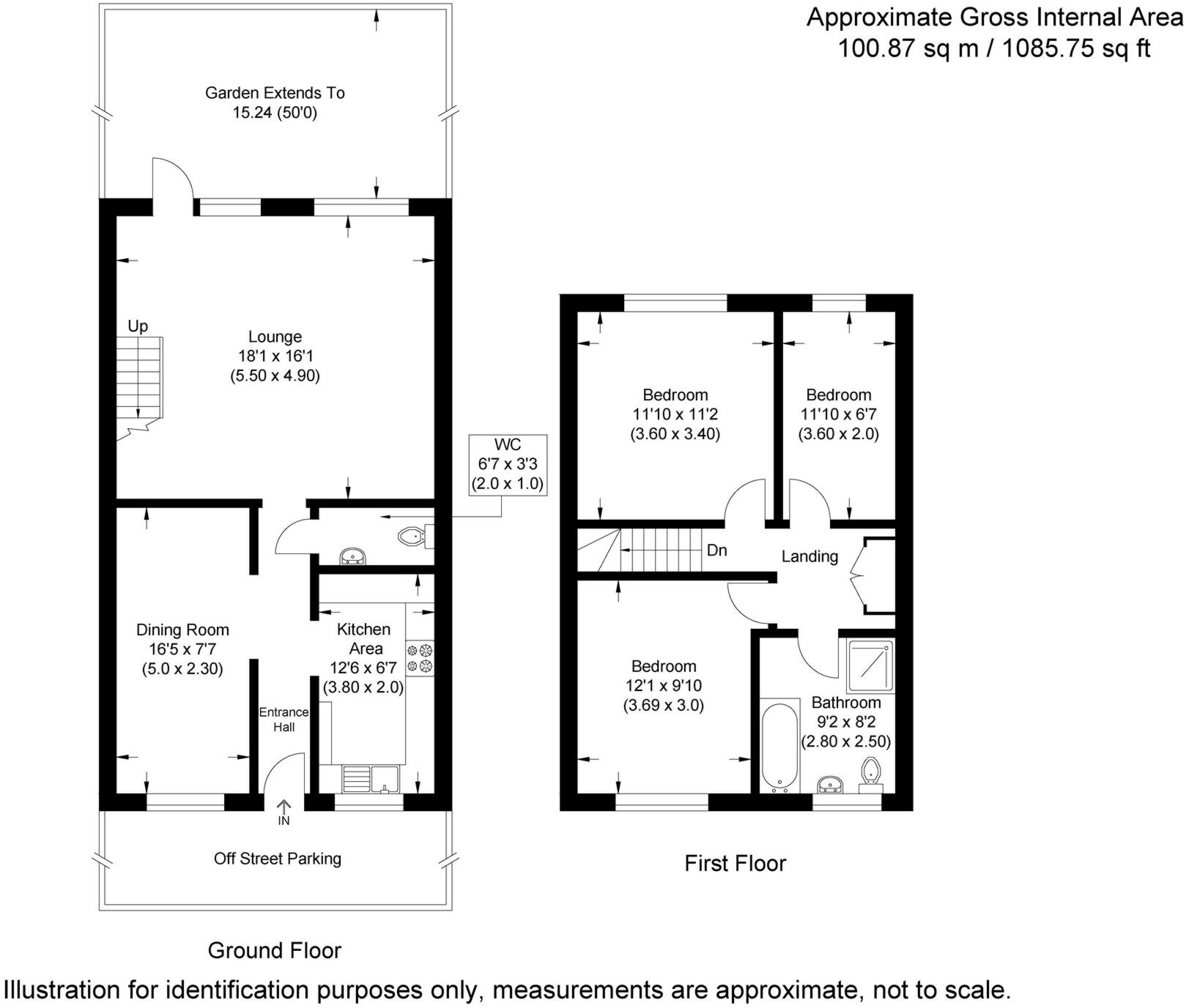 Woodside, West Cheshunt, EN7 floorplan
