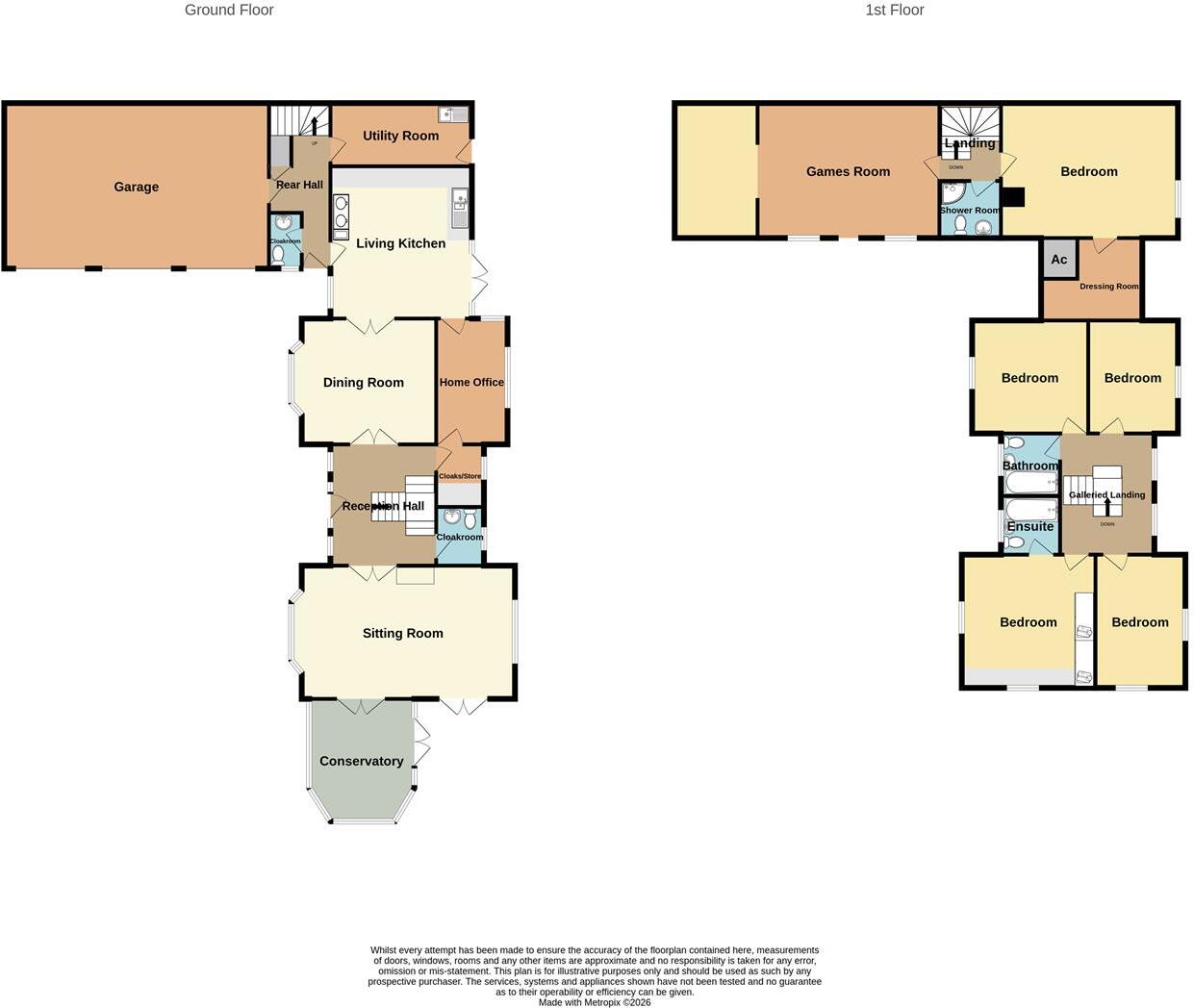 Wood Lane, Cadeby floorplan