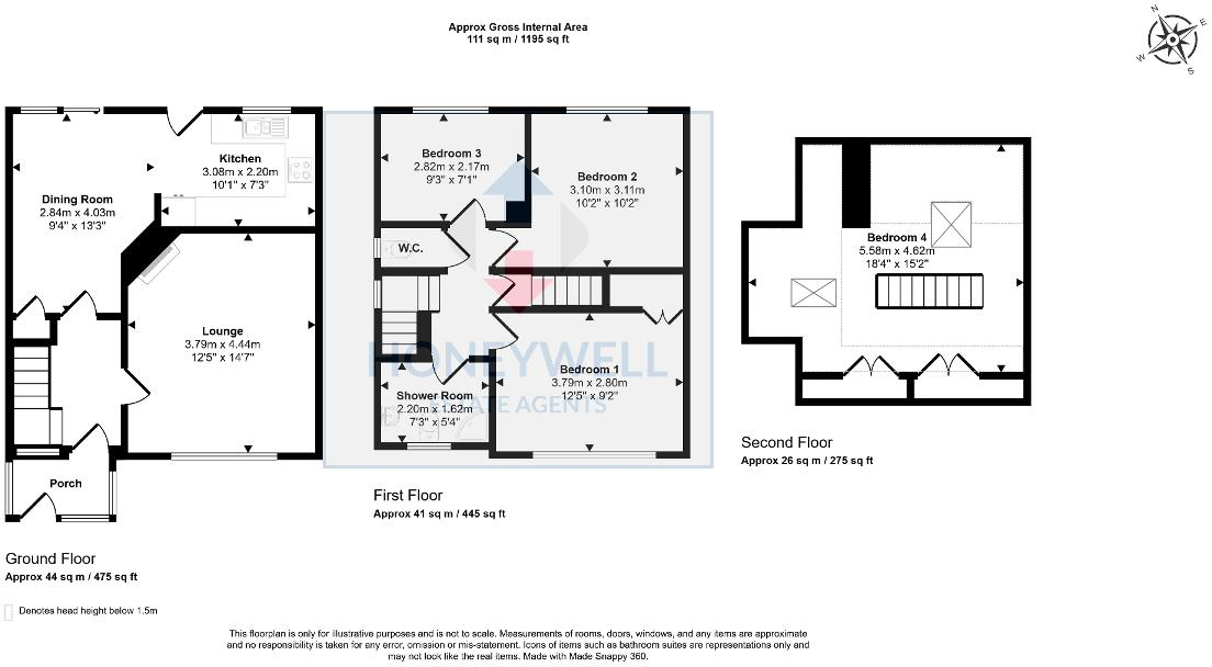Windsor Avenue, Clitheroe, BB7 2QQ floorplan