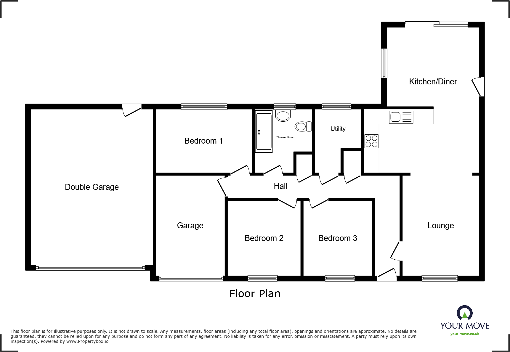 Birmingham Road, Ansley, Nuneaton, Warwickshire, CV10 floorplan
