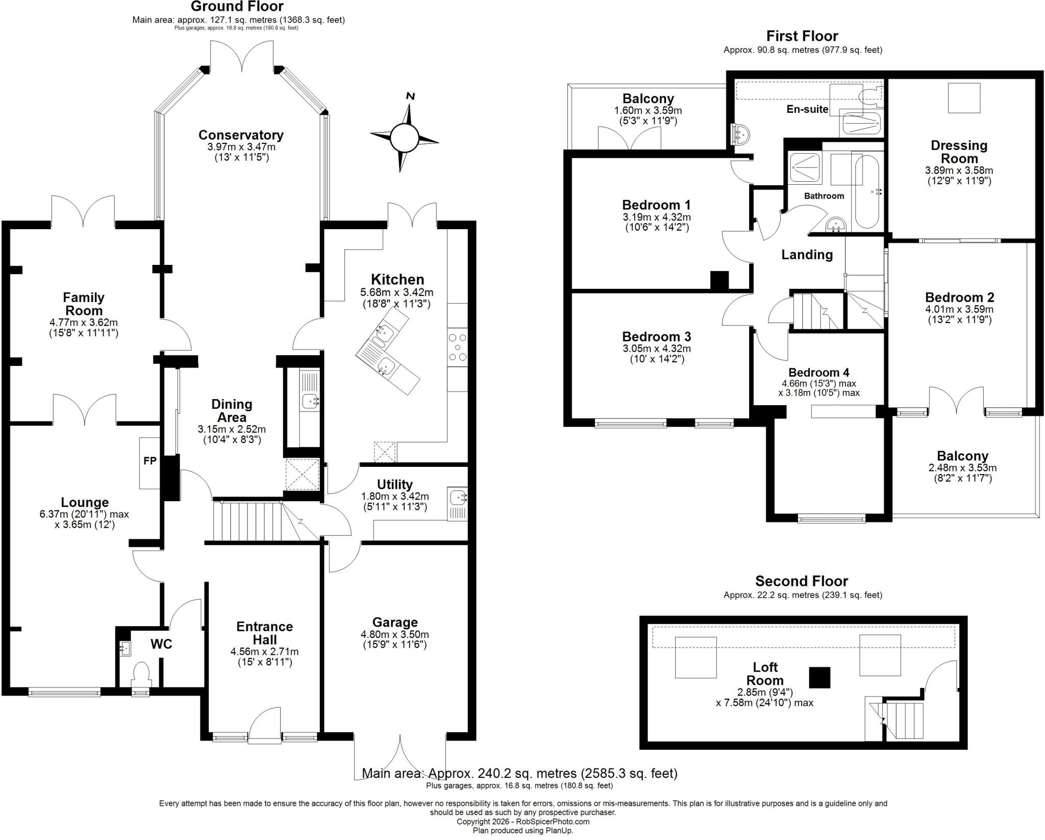 Church End, Renhold, MK41 floorplan