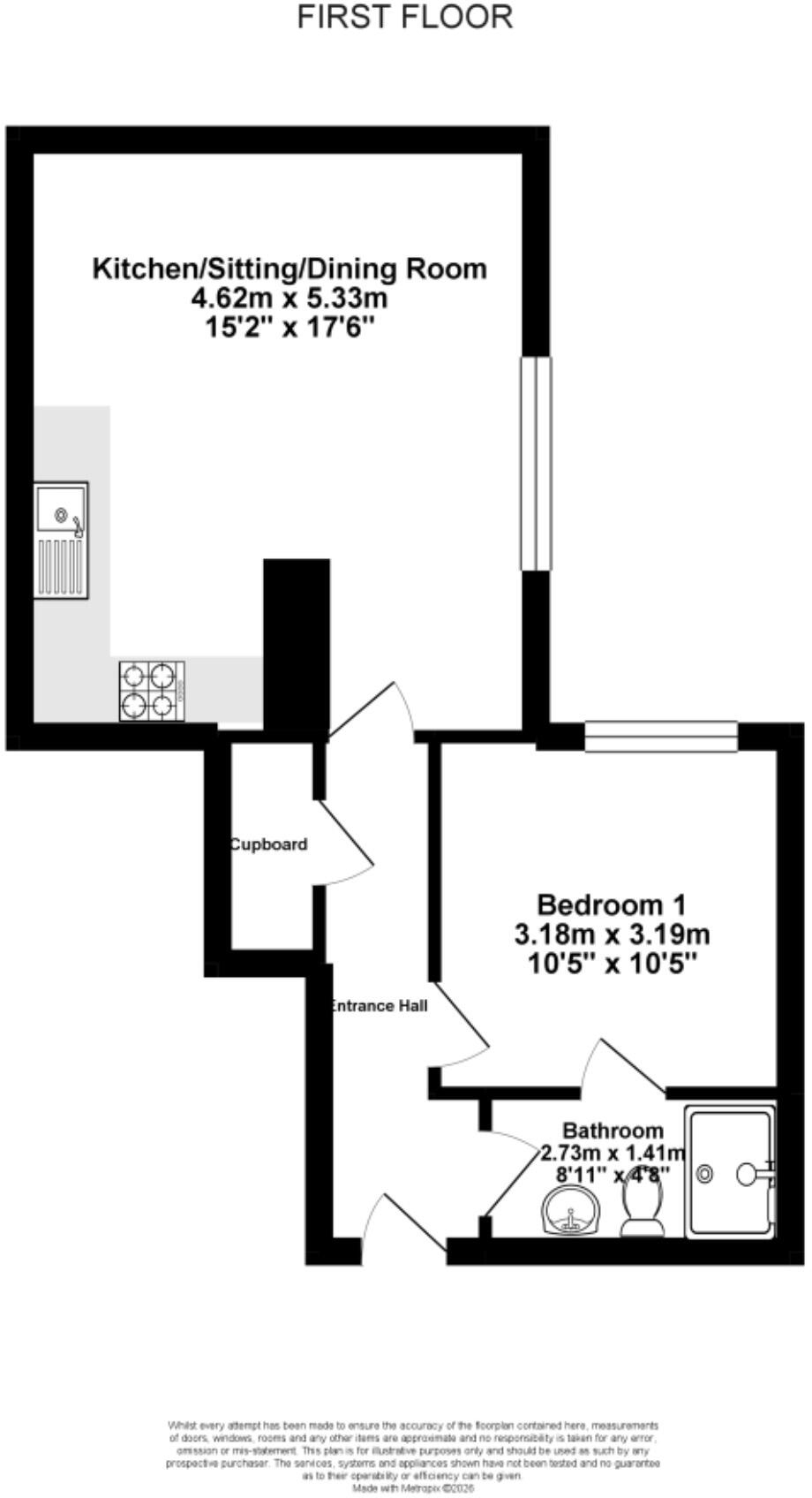 Captains House, Fishponds floorplan