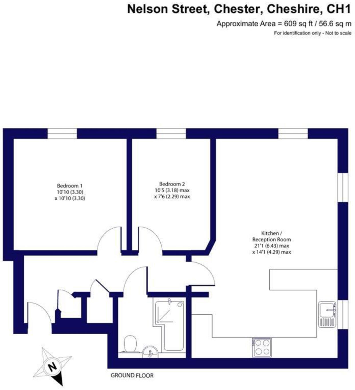 Nelson Street, Chester, CH1 floorplan