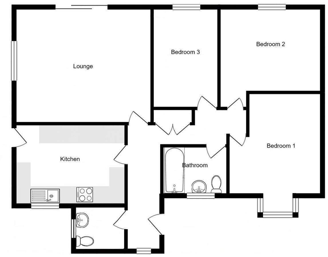 Harvey Drive, North Walsham floorplan